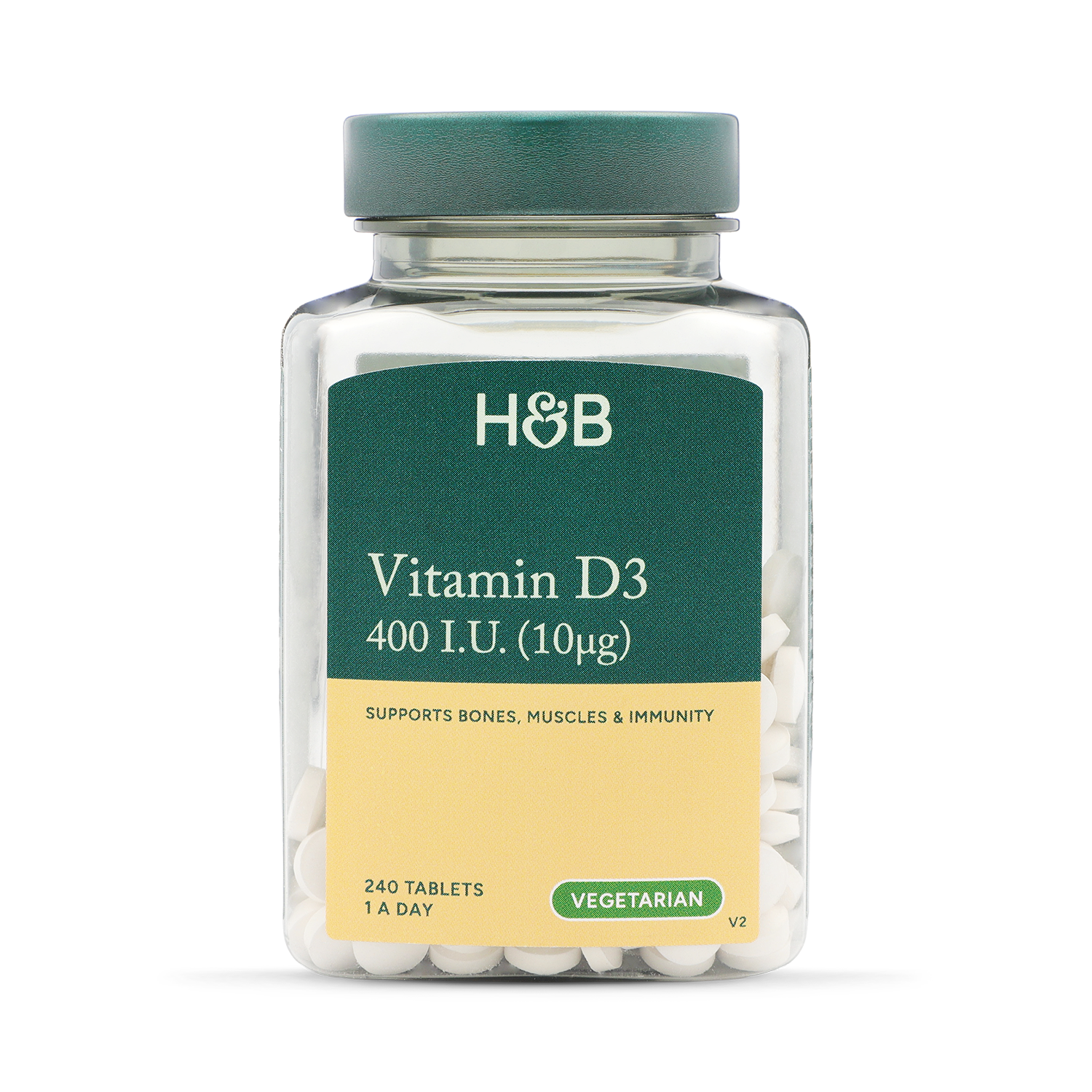 Holland & Barrett Vitamin D 400 I.U. 10ug 240 Tablets