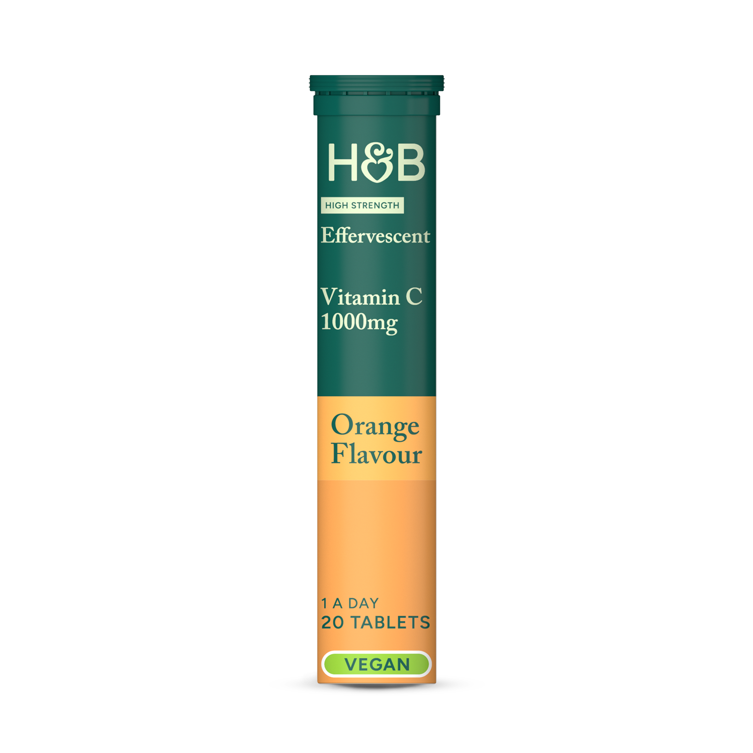 Holland & Barrett High Strength Effervescent Vit C 1000mg 20 Tablets