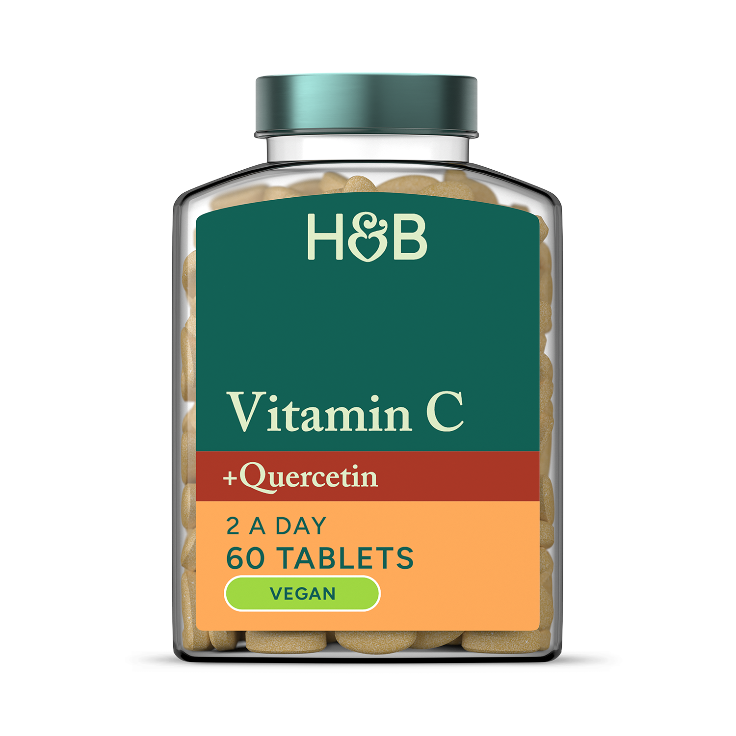 Holland & Barrett Quercetin Plus Vitamin C 60 Tablets