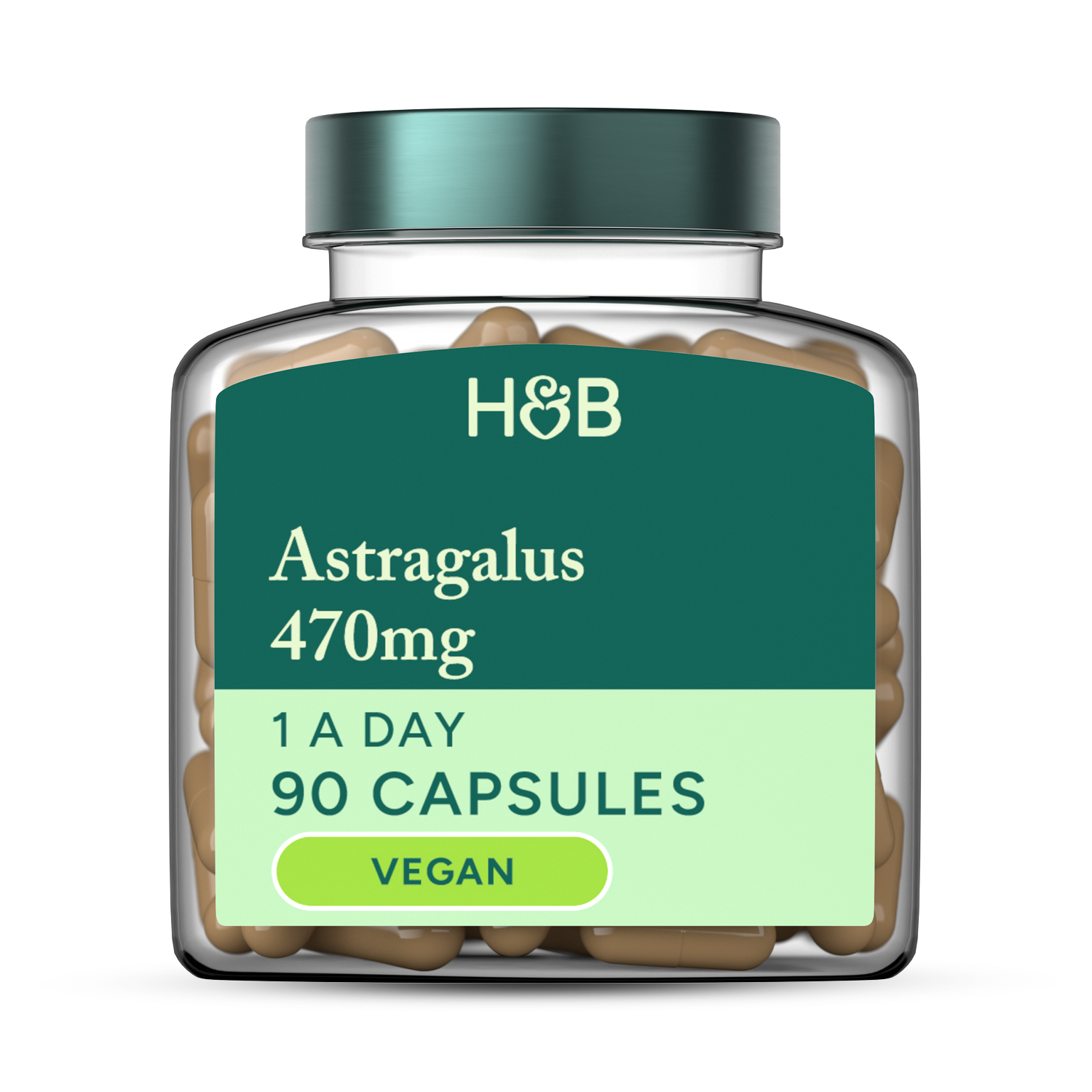 Holland & Barrett Astragalus 470mg 90 Capsules