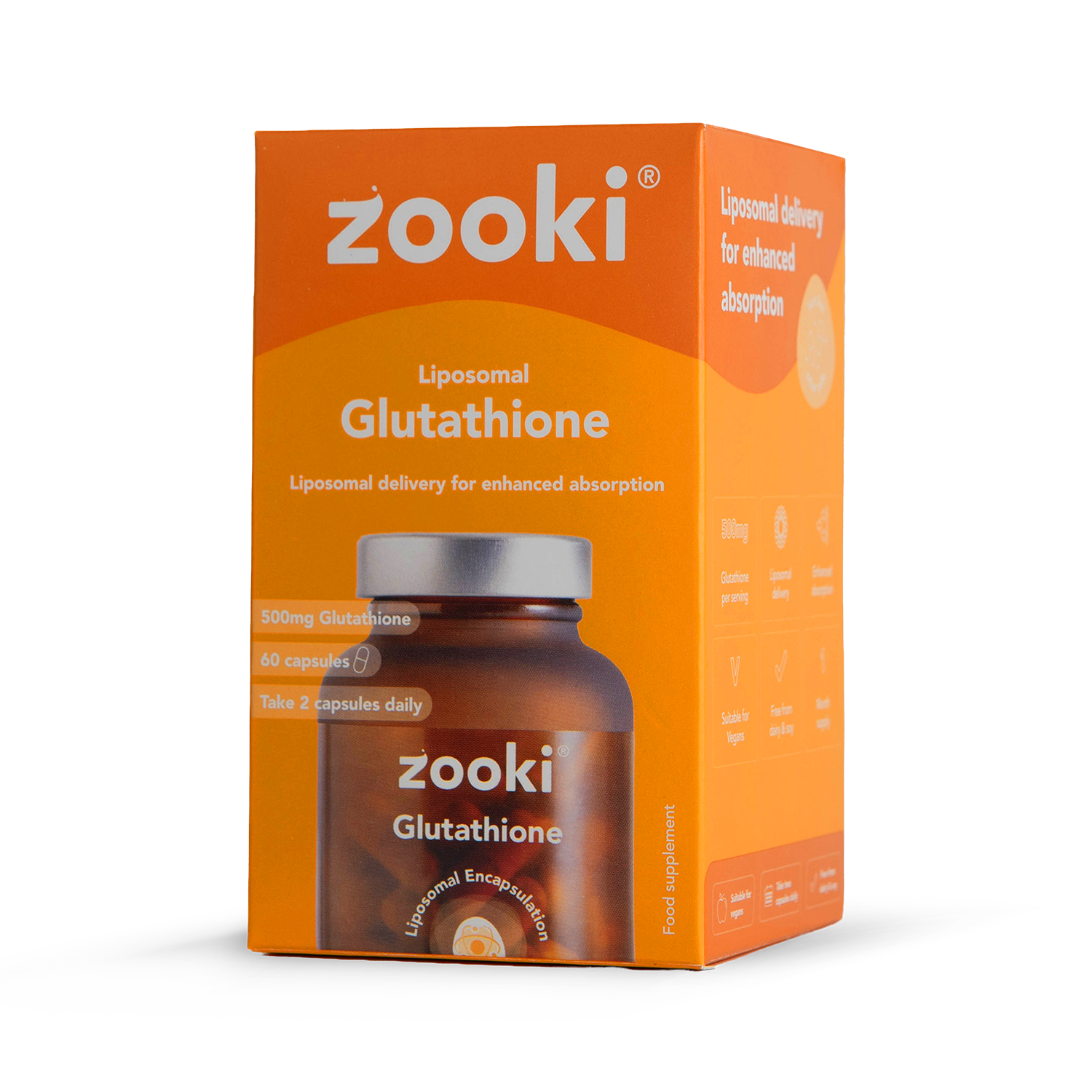 glutathione capsules uk Zooki Liposomal Glutathione Capsules | Supplements