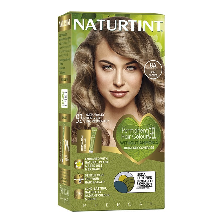 Naturtint Permanent Hair Colour 8A (Ash Blonde)-1