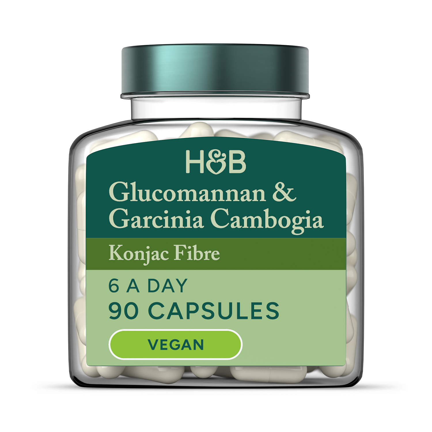 Holland & Barrett Glucomannan & Garcinia 60 Capsules