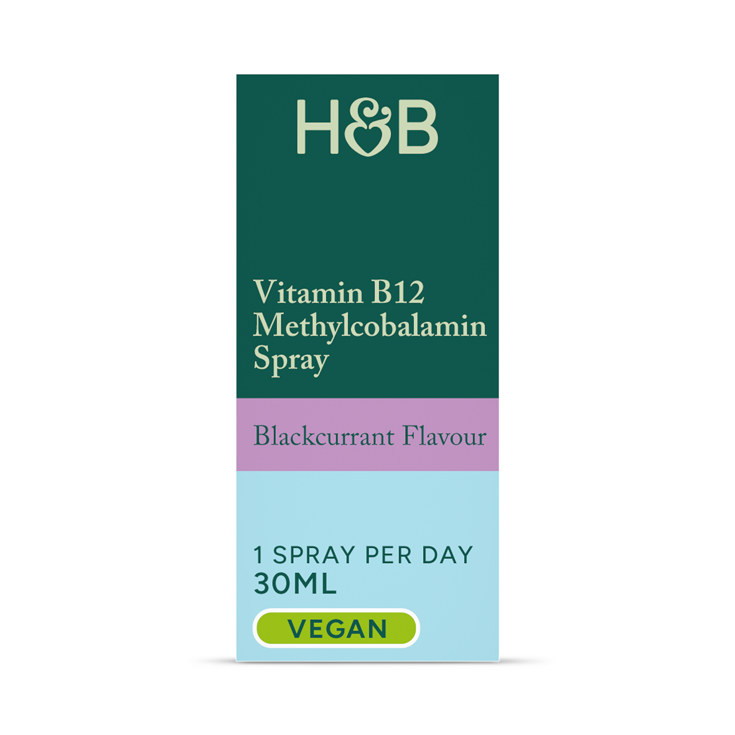 Holland & Barrett B12 250ug Blackcurrant Flavour Spray