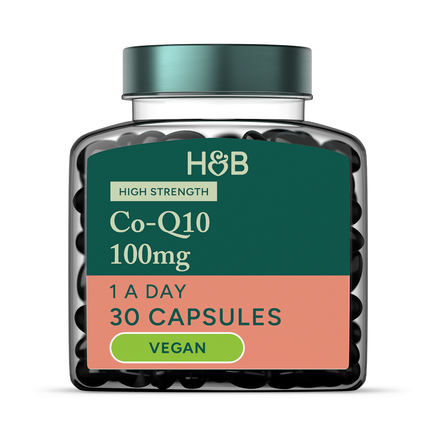 Holland & Barrett High Strength Co-Q10 100mg 30 Capsules
