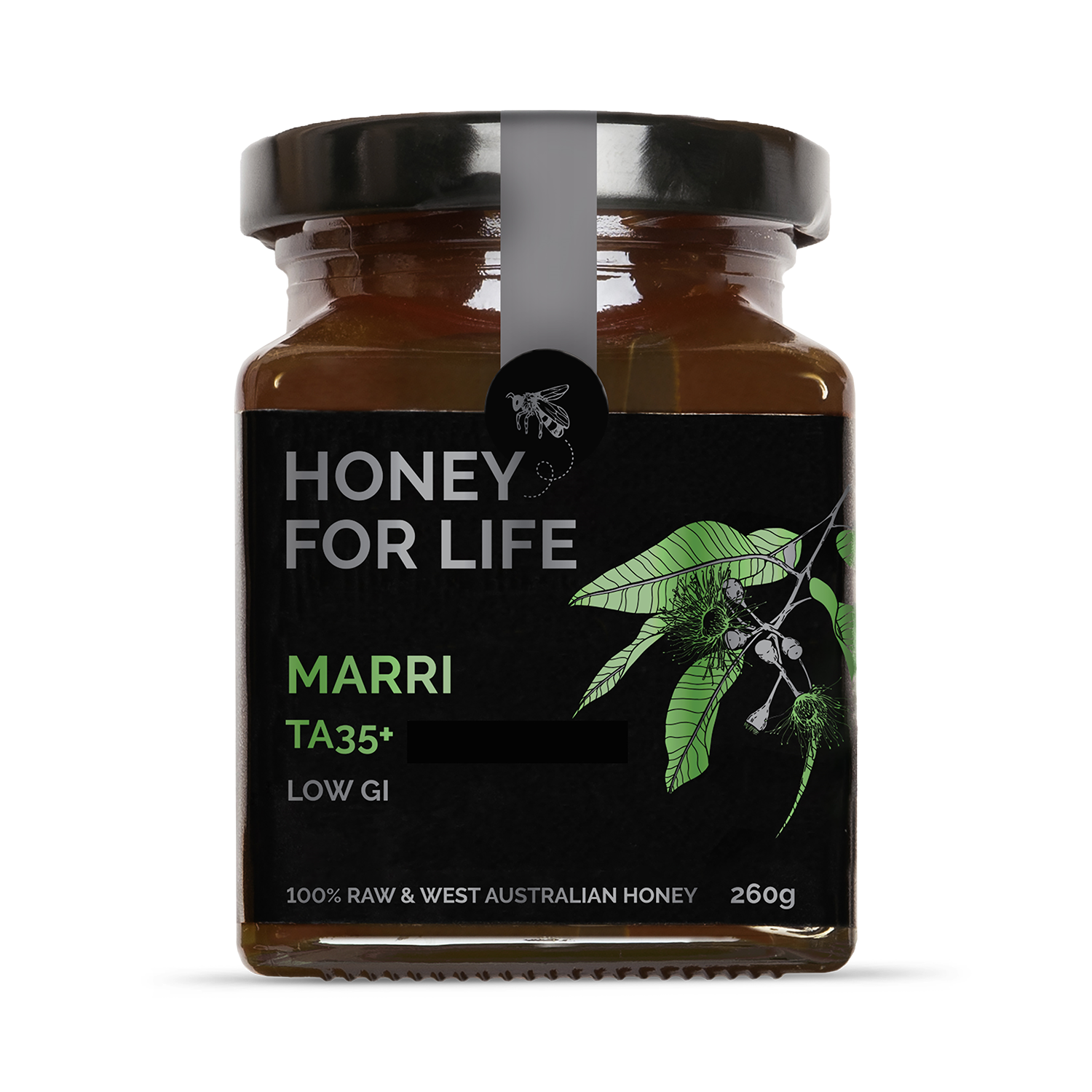 Honey for Life Marri TA35+ Honey Raw West Australian Honey 260g | H&B