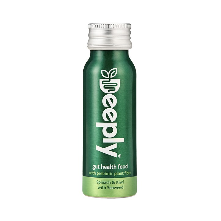 Deeply Gut Health Food With Prebiotic Plant Fibre Spinach & Kiwi With Seaweed 65ml