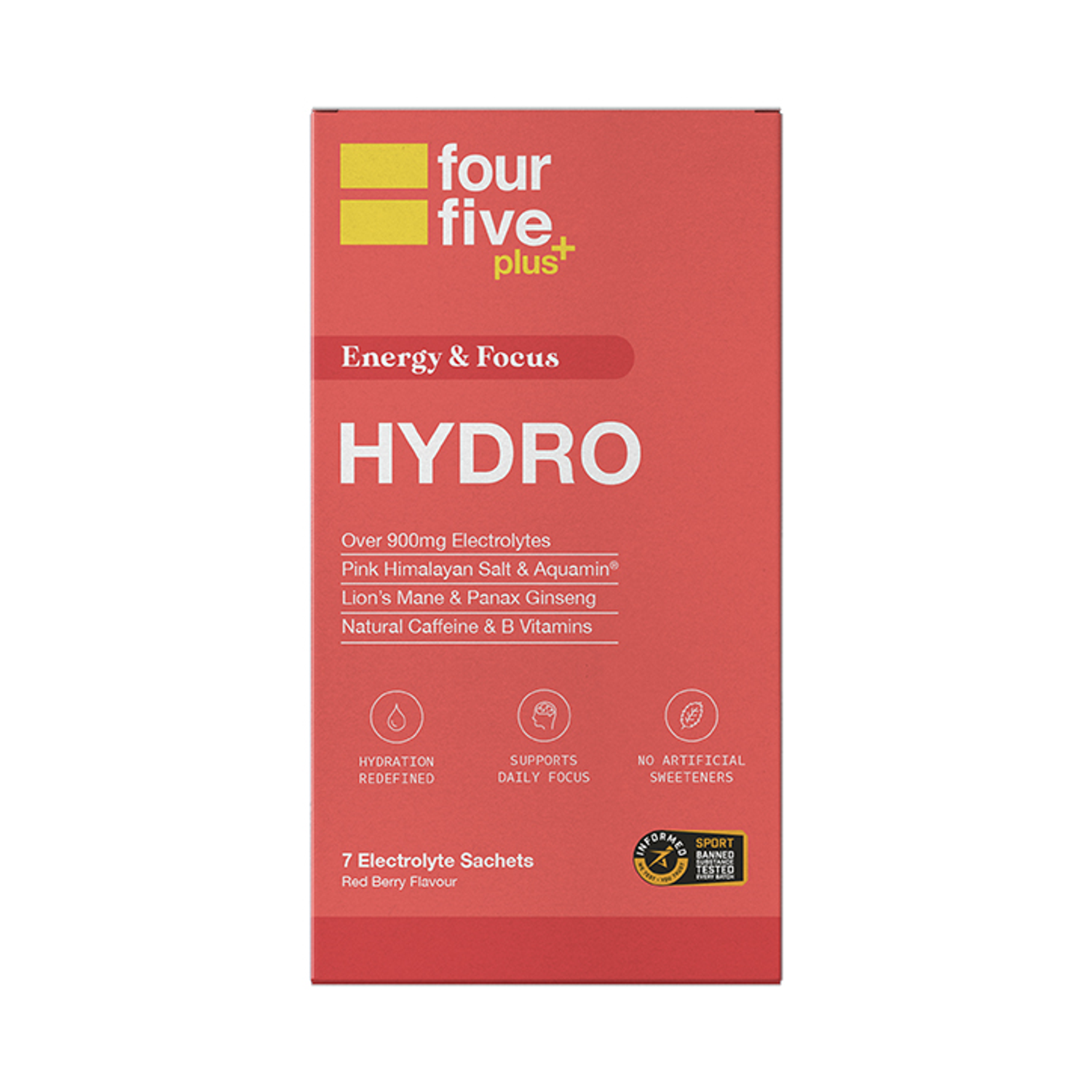 Hydro Plus Focus & Energy 7 Sachets