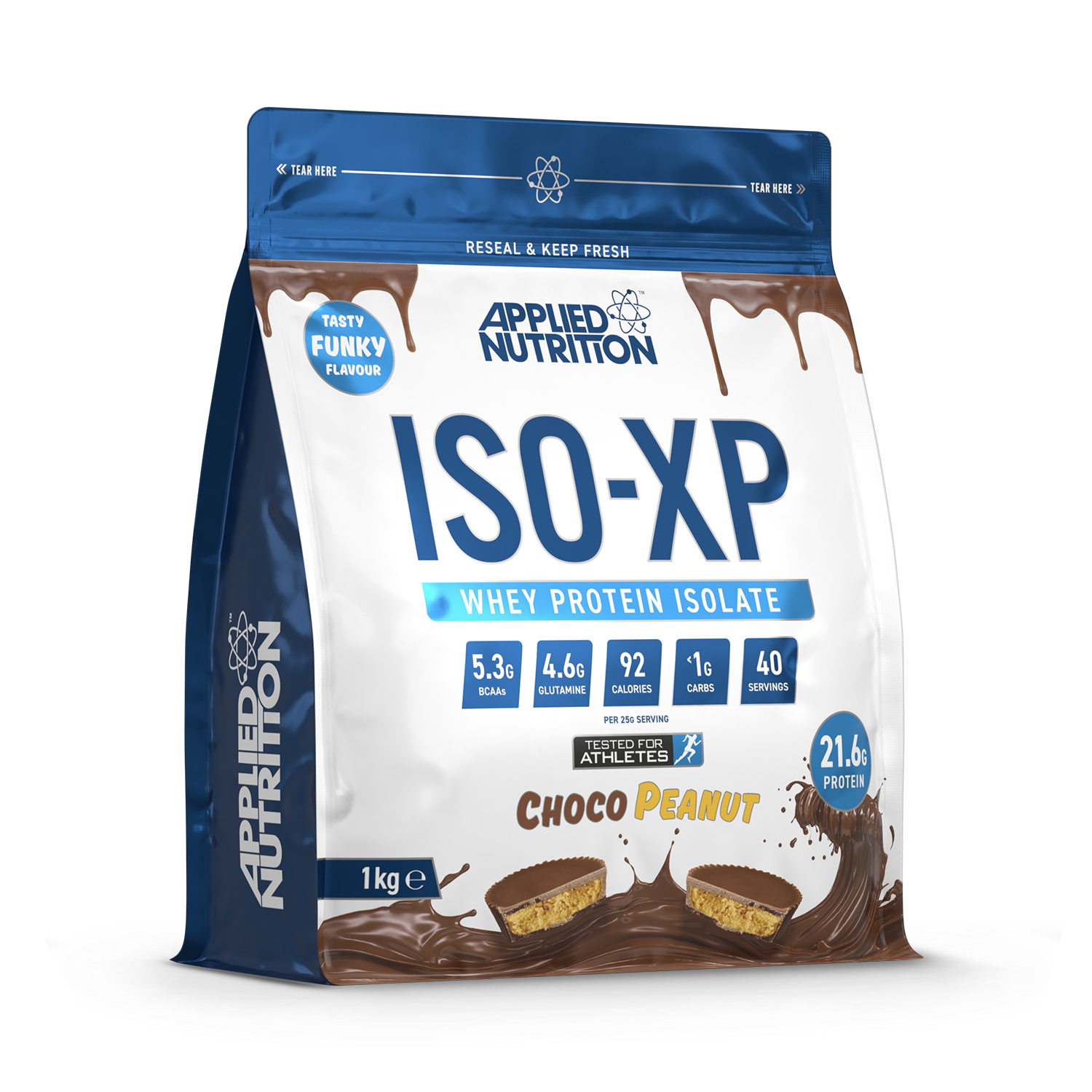 Applied Nutrition ISO XP Whey Protein Isolate Powder Choco Peanut 1kg
