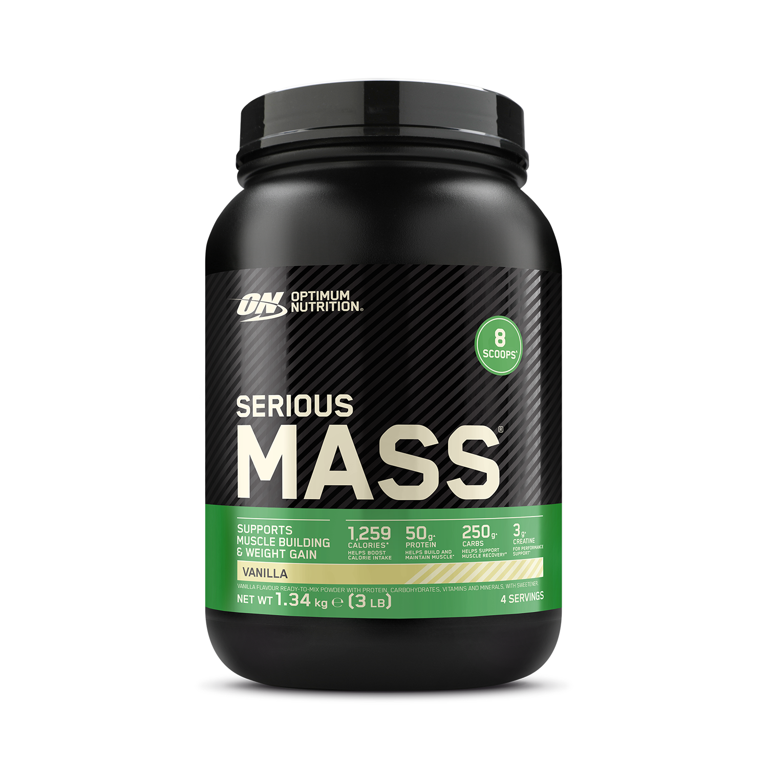 Optimum Nutrition Serious Mass Vanilla 1.34kg