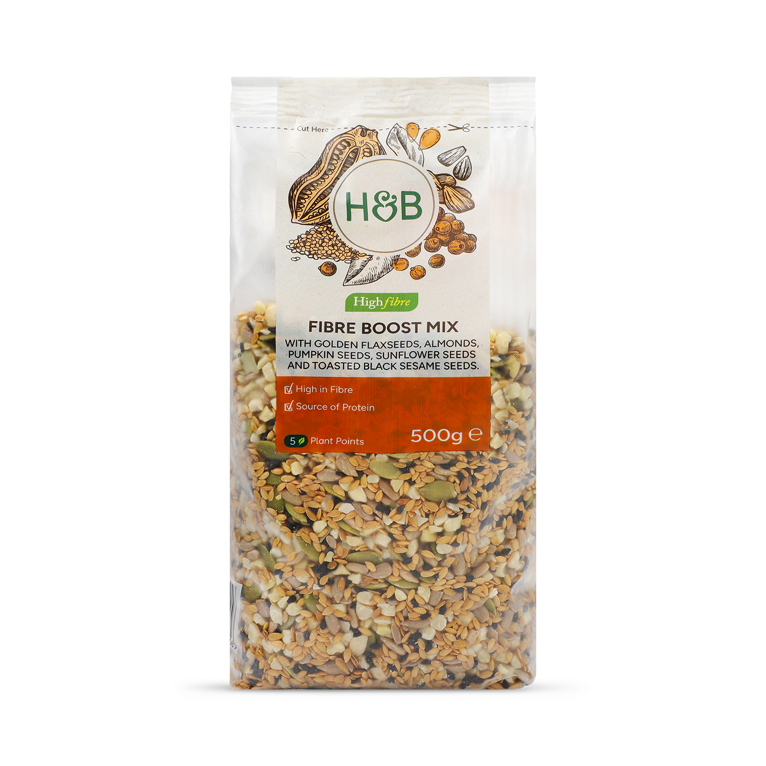 Holland & Barrett High Fibre Boost Seed Mix