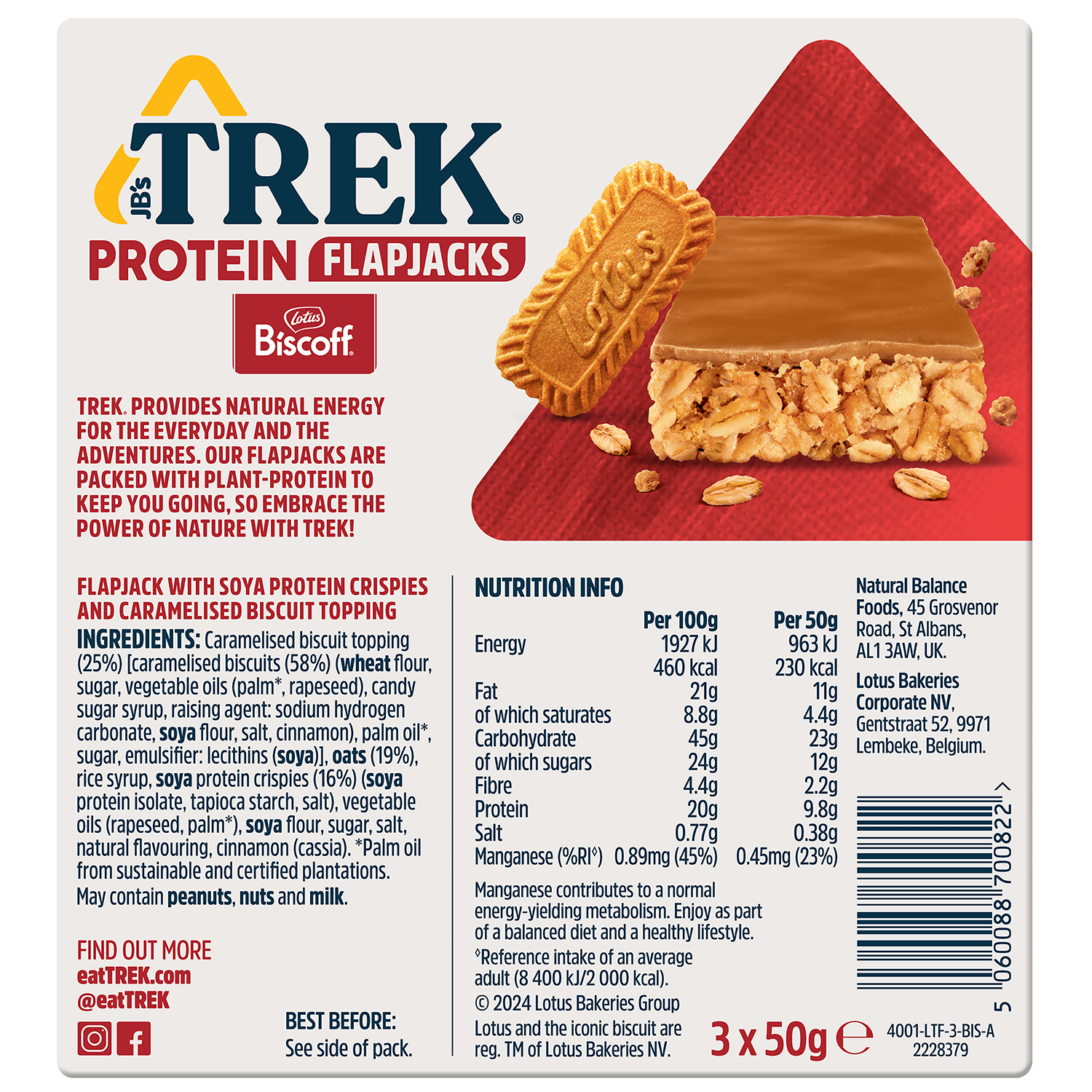 TREK Unveils New Biscoff Protein Flapjack | Asian Trader - View #3