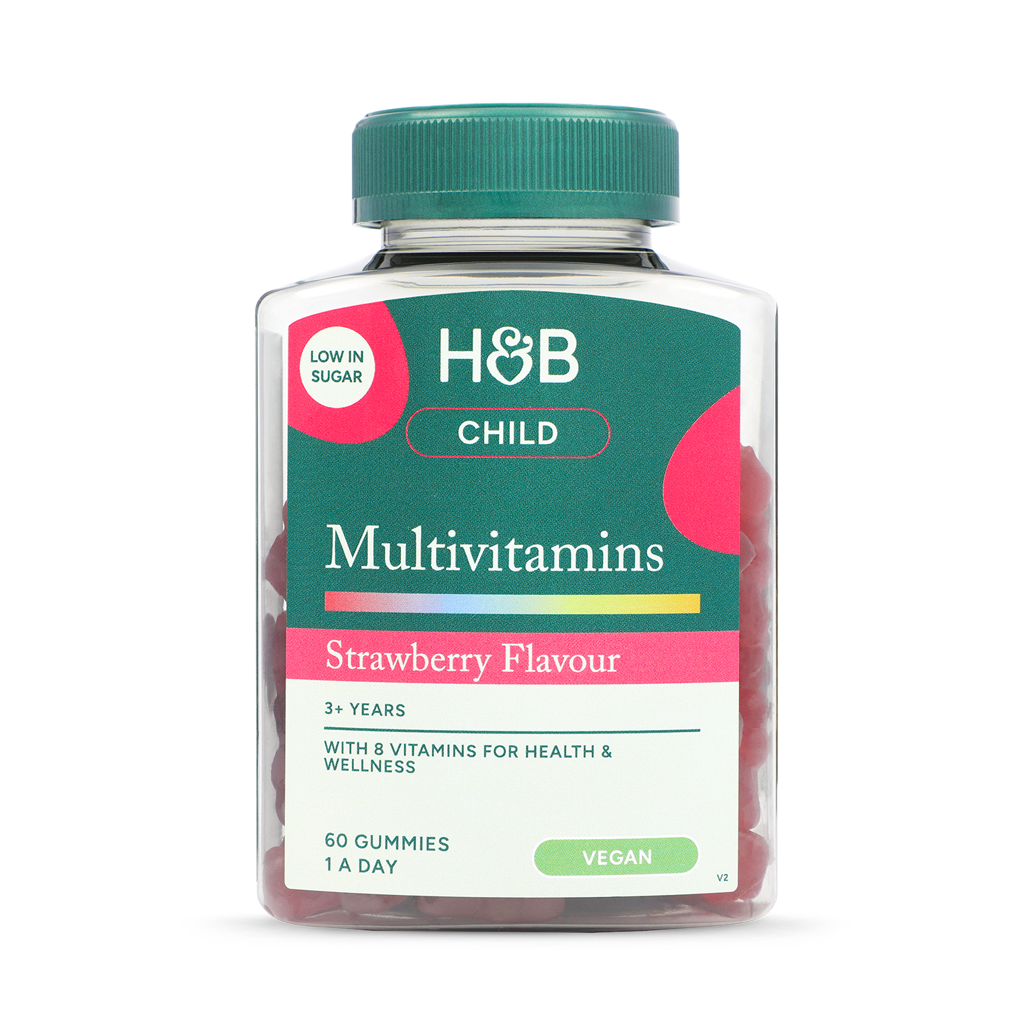 Holland & Barrett Kids Multivitamin Strawberry Flavour 60 Gummies