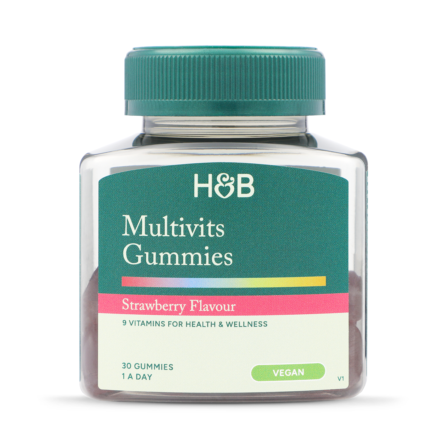 Holland & Barrett Multivitamin Strawberry Flavour 30 Gummies