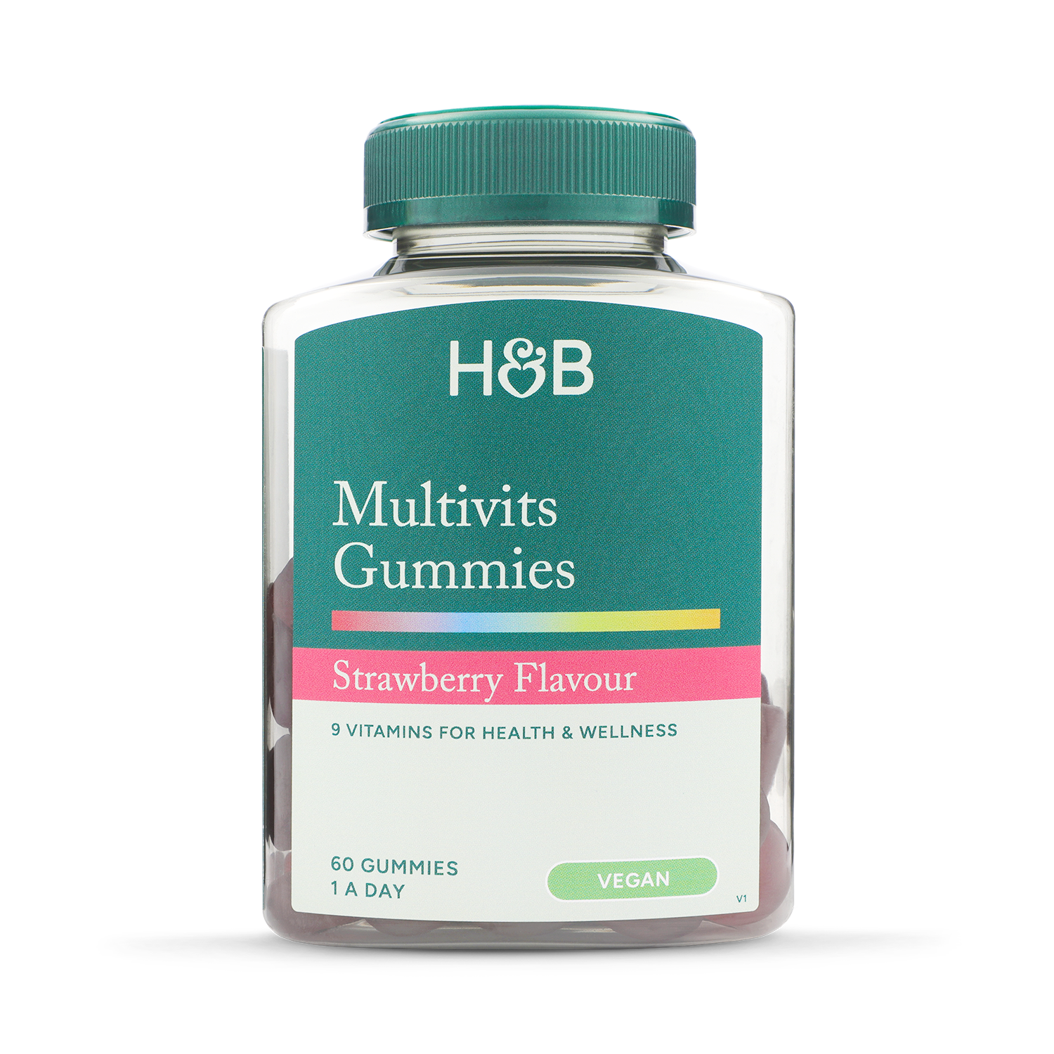 Holland & Barrett Multivitamin Strawberry Flavour 60 Gummies