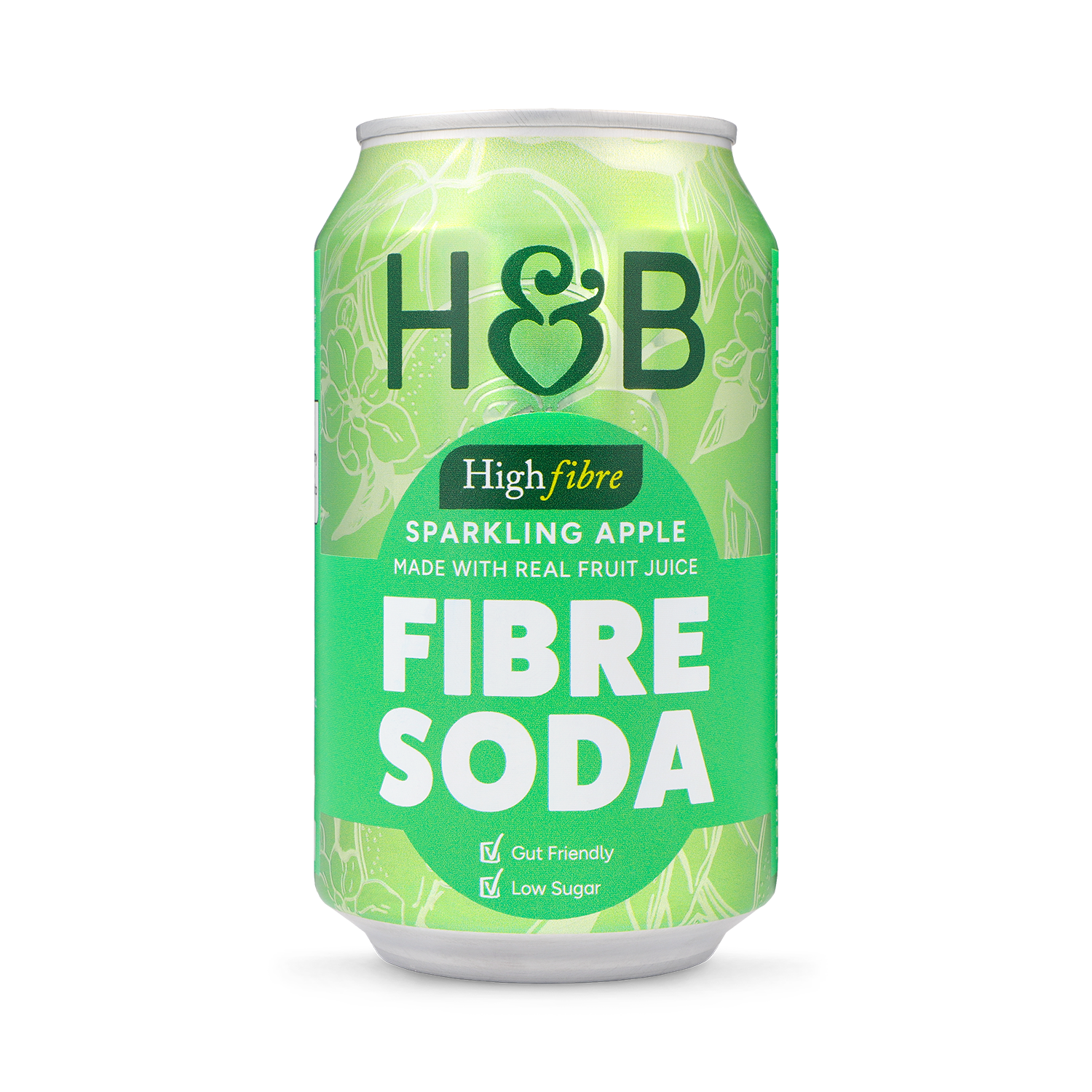 Holland & Barrett High Fibre Sparkling Apple Fibre Soda