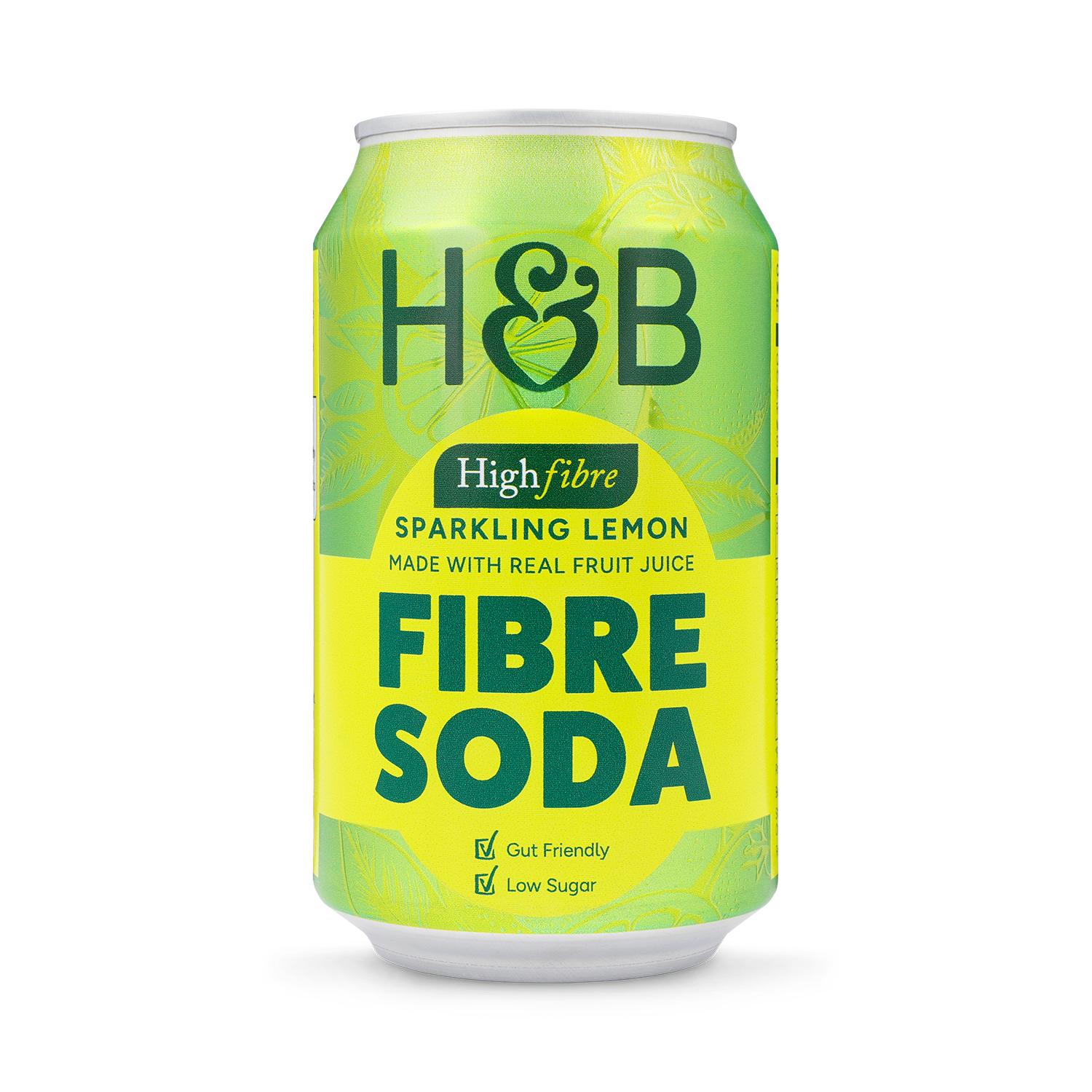 Holland & Barrett High Fibre Sparkling Lemon Fibre Soda