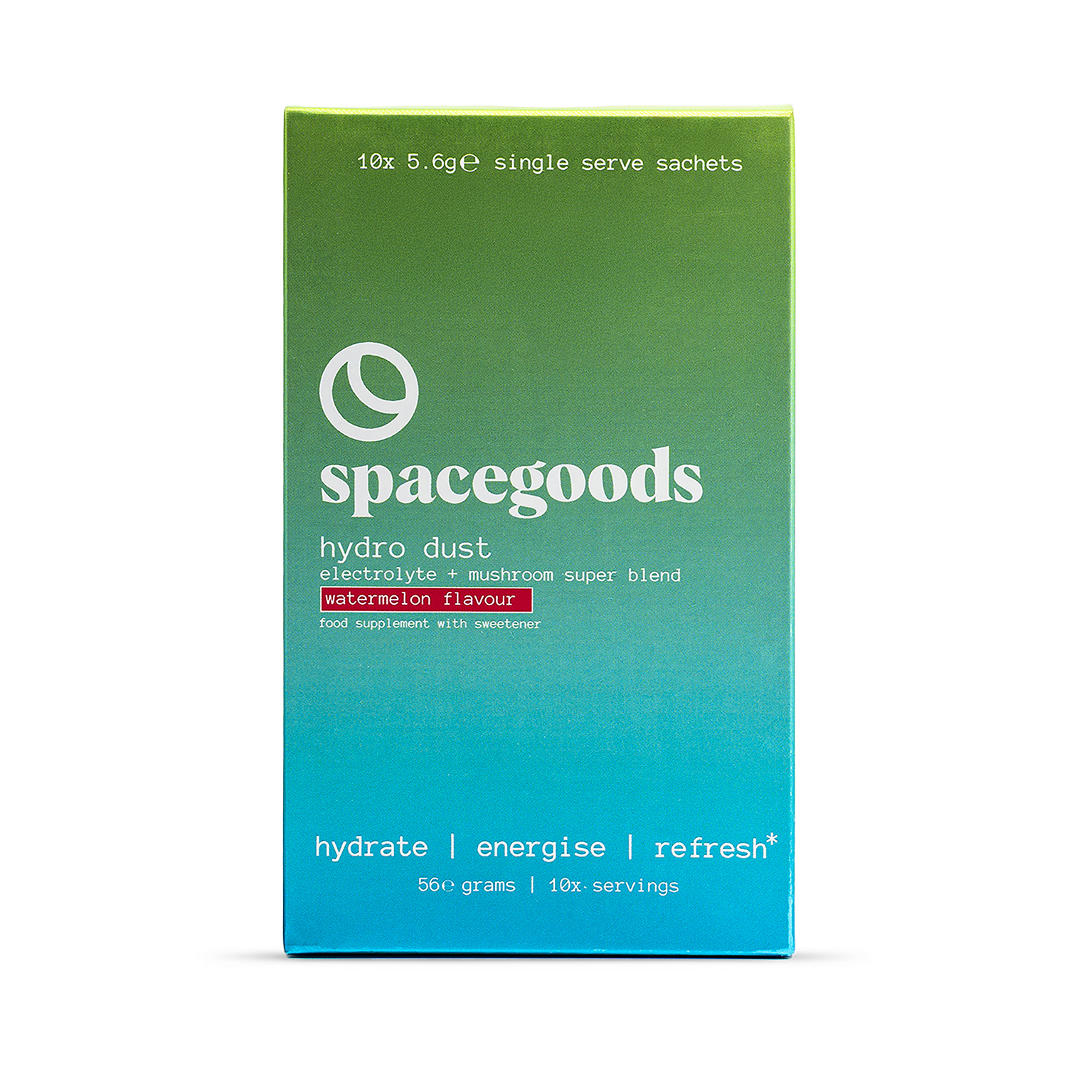Spacegoods Hydro Dust Sachets Watermelon Flavour 10 Sachets