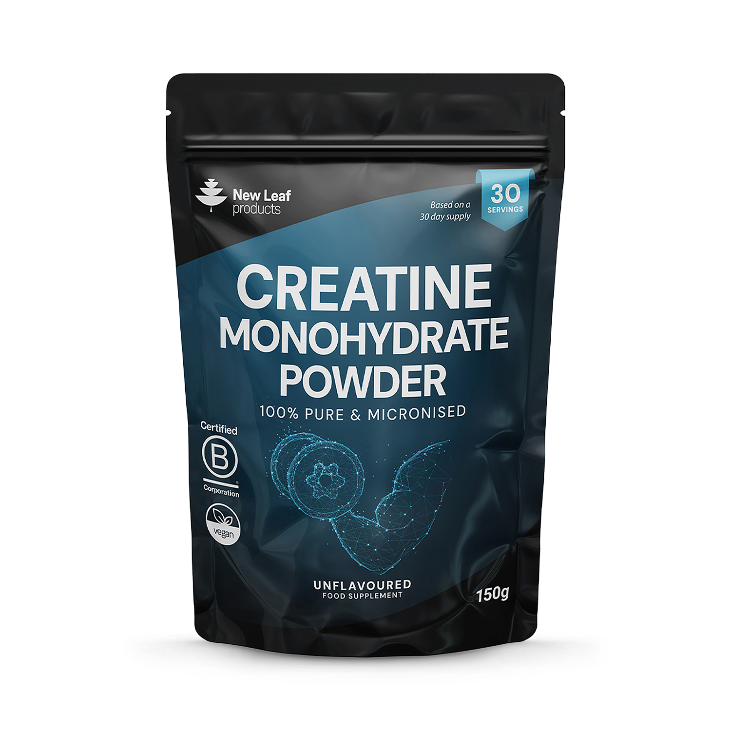 New Leaf Products Creatine Monohydrate Powder
