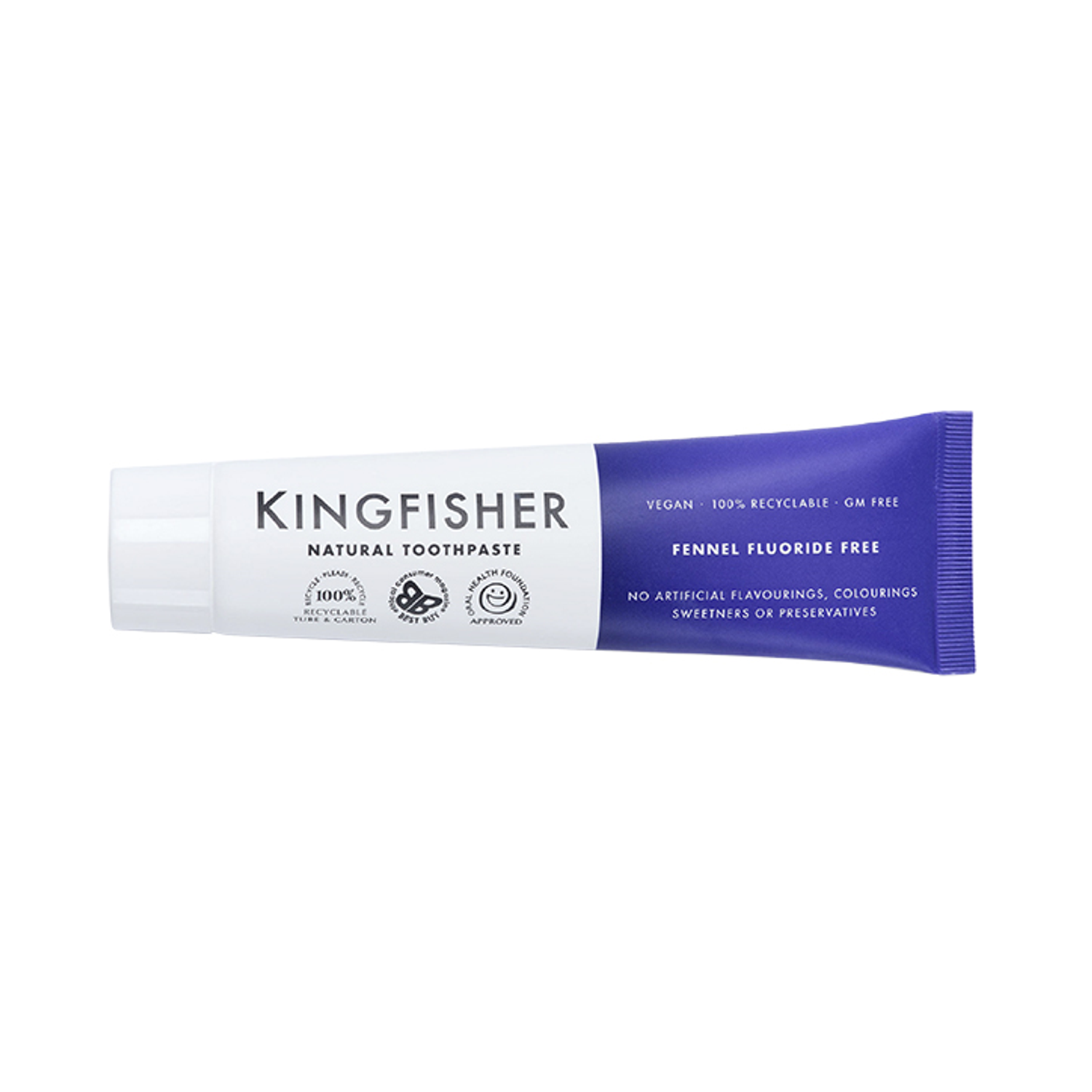 Kingfisher Fluoride Free Fennel Toothpaste Holland & Barrett