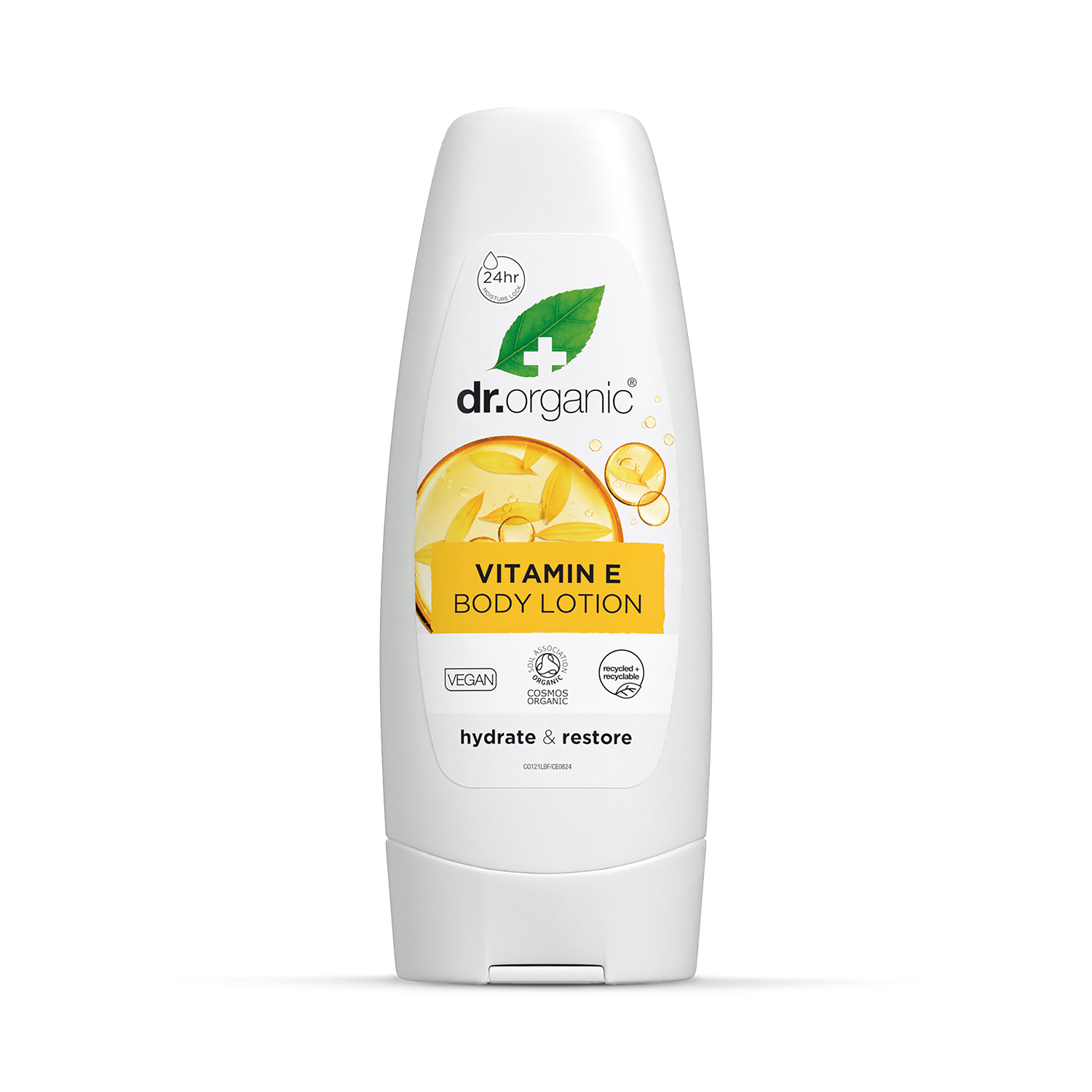 Dr. Organic Vitamin E Seifenstück 100g | Hydratisierend & Vegan | Ohne Parabene, SLS & Tierversuche