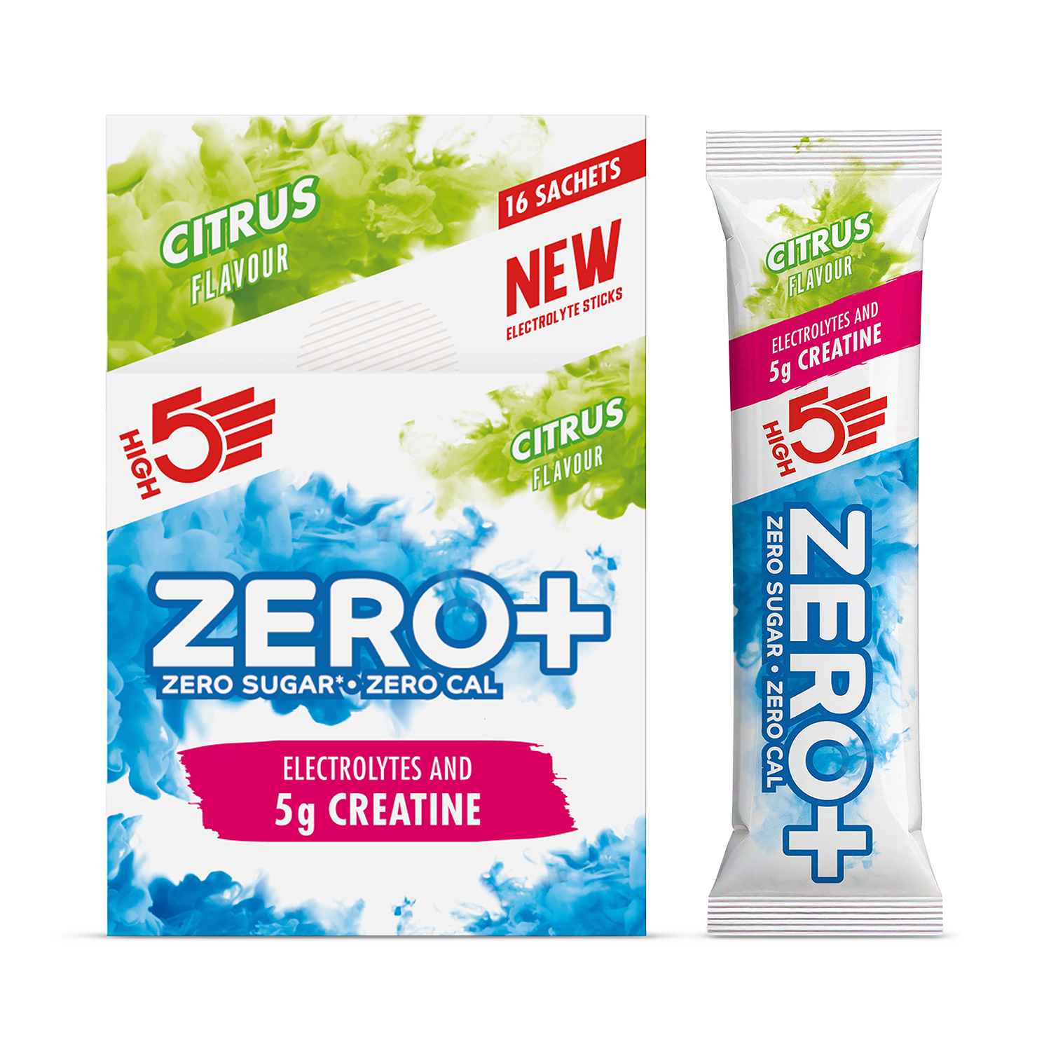 High5 Zero+ Electrolytes and Creatine 16 Sachets