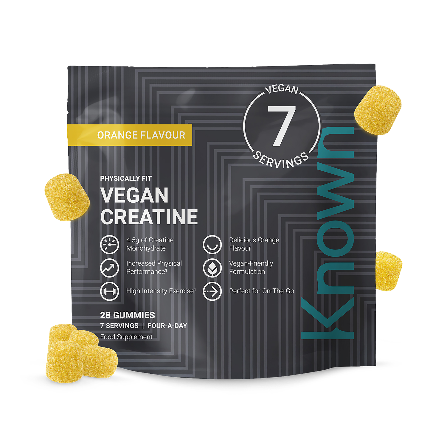 Creatine Orange Flavour 28 Gummies