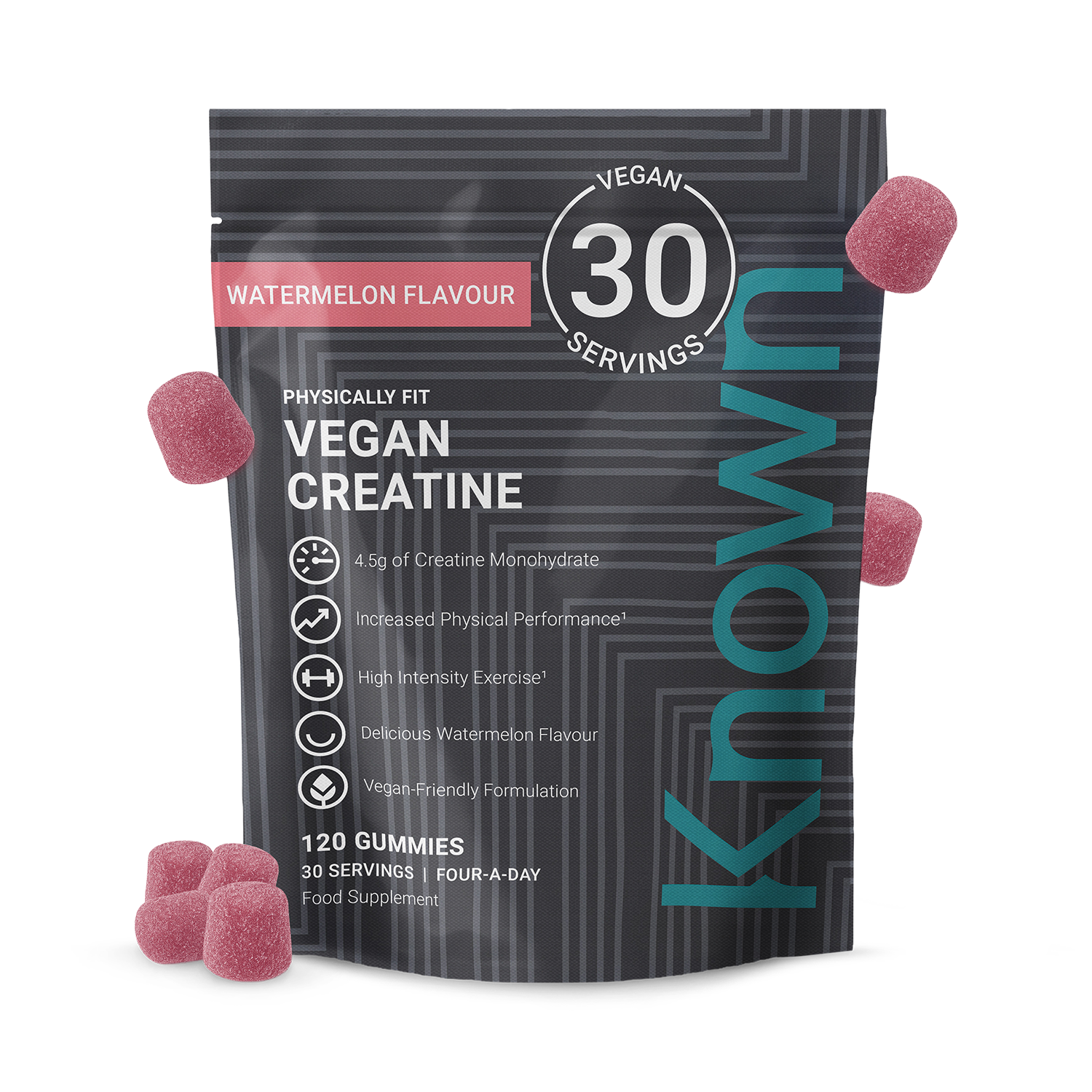 Creatine Watermelon Flavour 120 Gummies