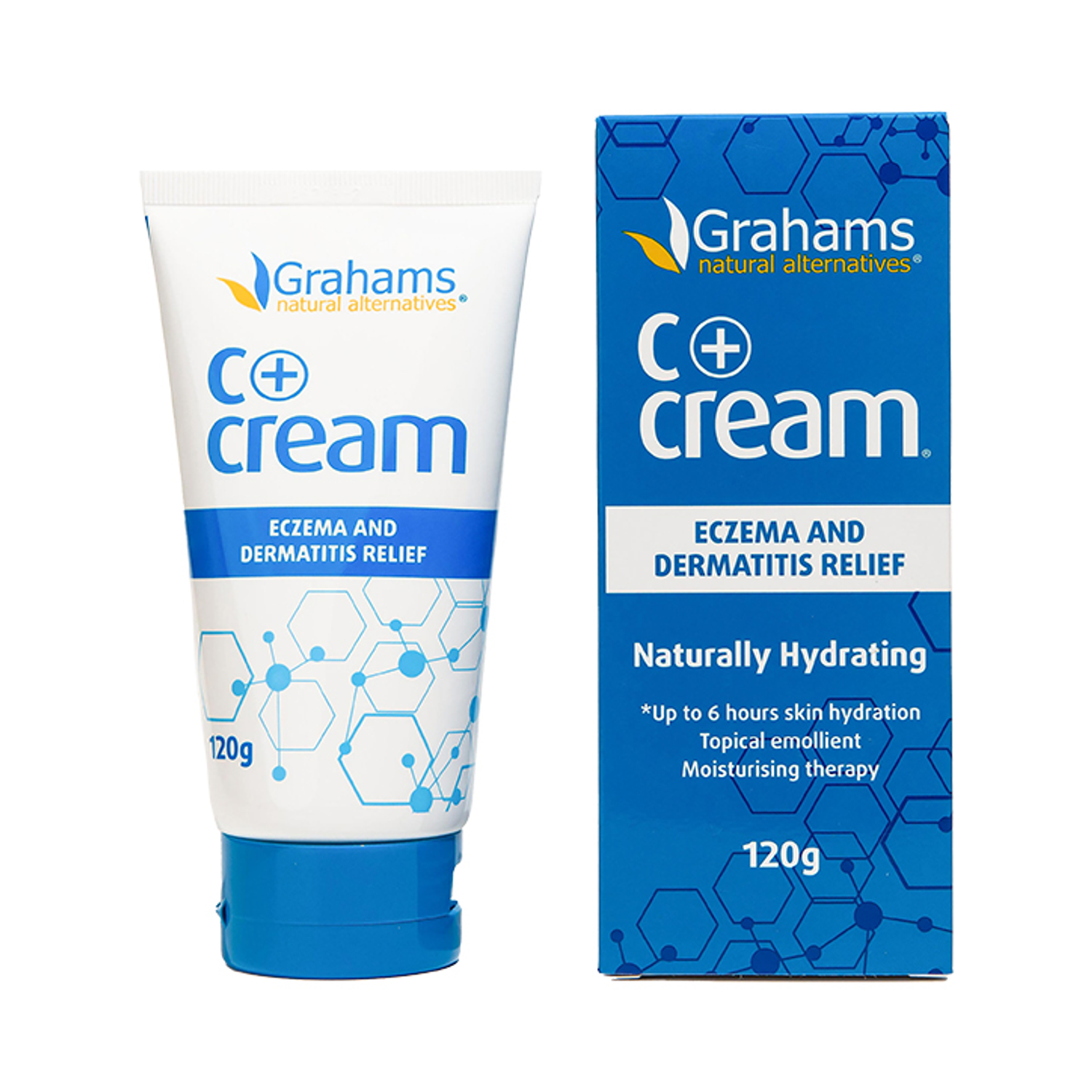 GrahamsC+ Eczema & Dermatitis Cream 50g Holland & Barrett