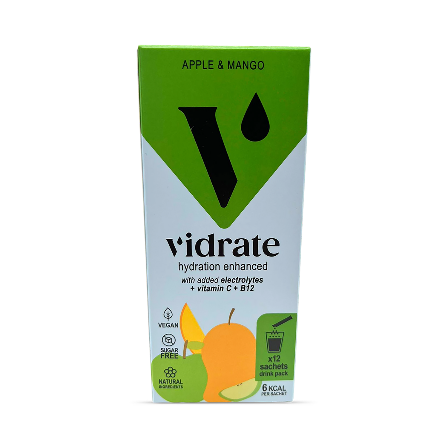Vidrate Hydration & Mango 12 Sachets