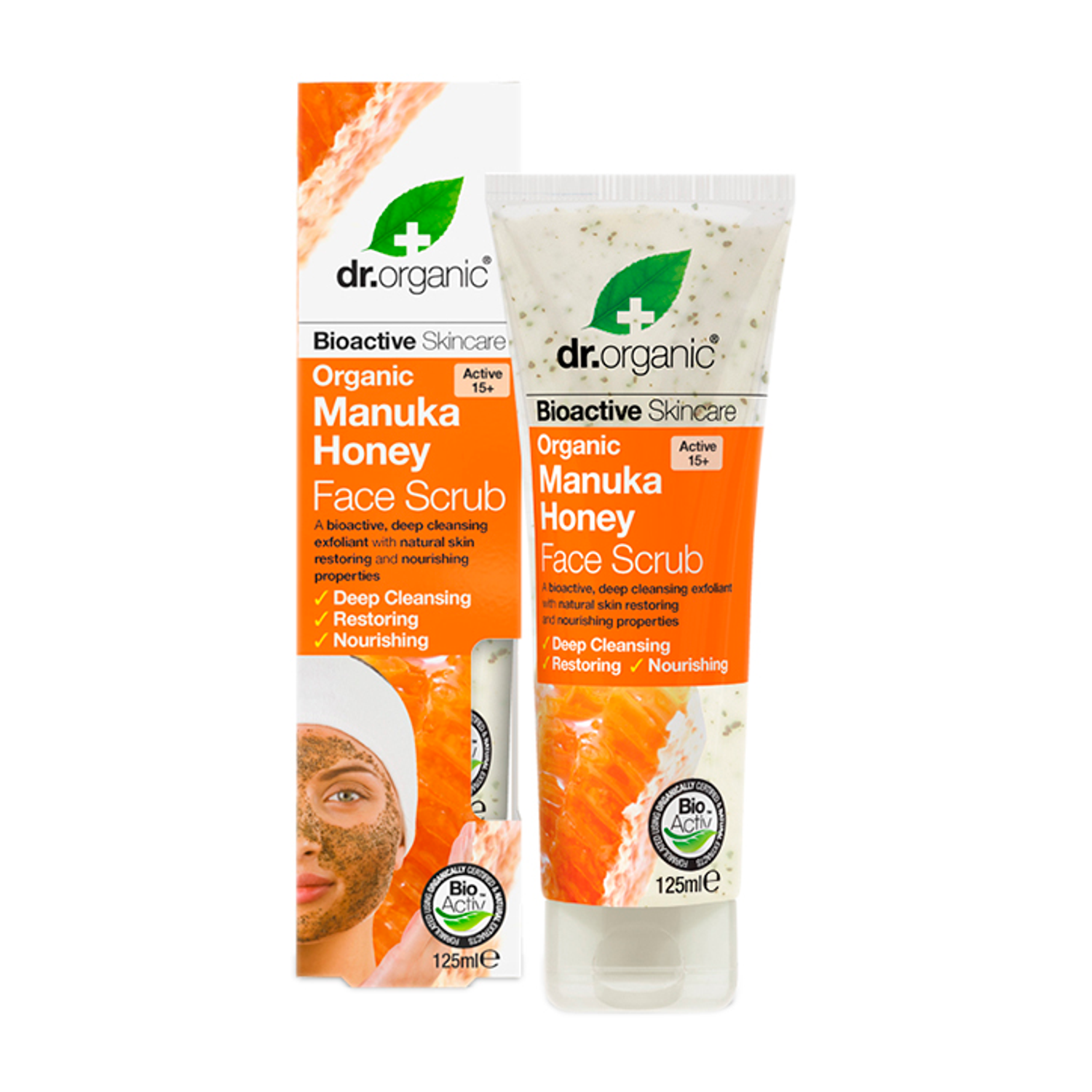 Dr Organic Manuka Honey Face Scrub Holland & Barrett