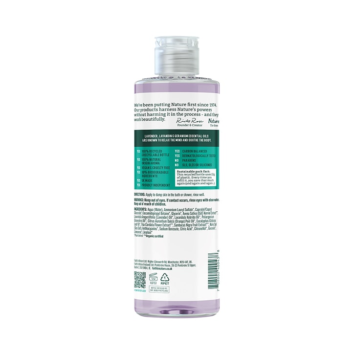 Faith in Nature Lavender & Geranium Body Wash 400ml | H&B