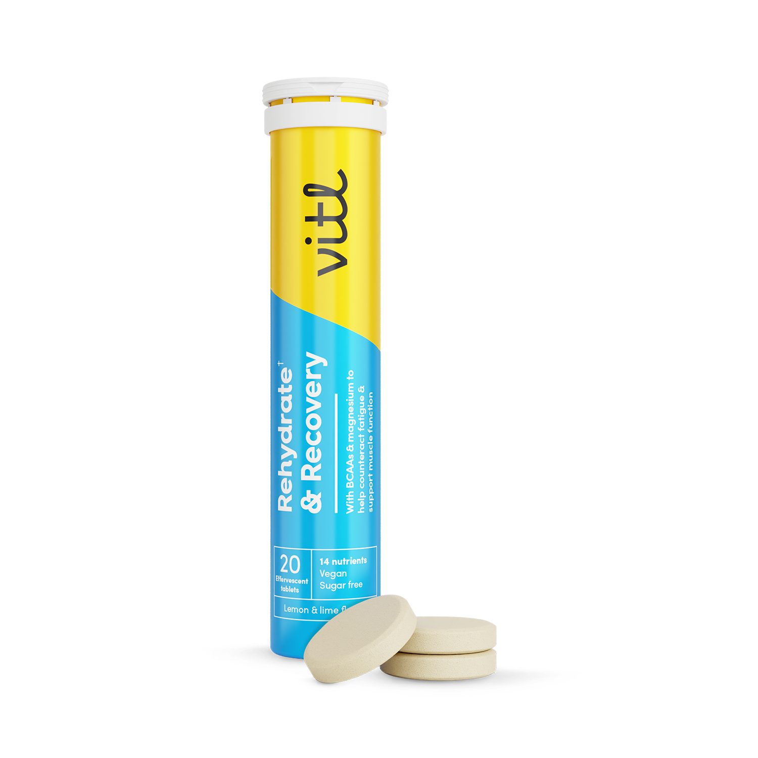 Vitl Rehydrate & Recovery Effervescent 20Tablets