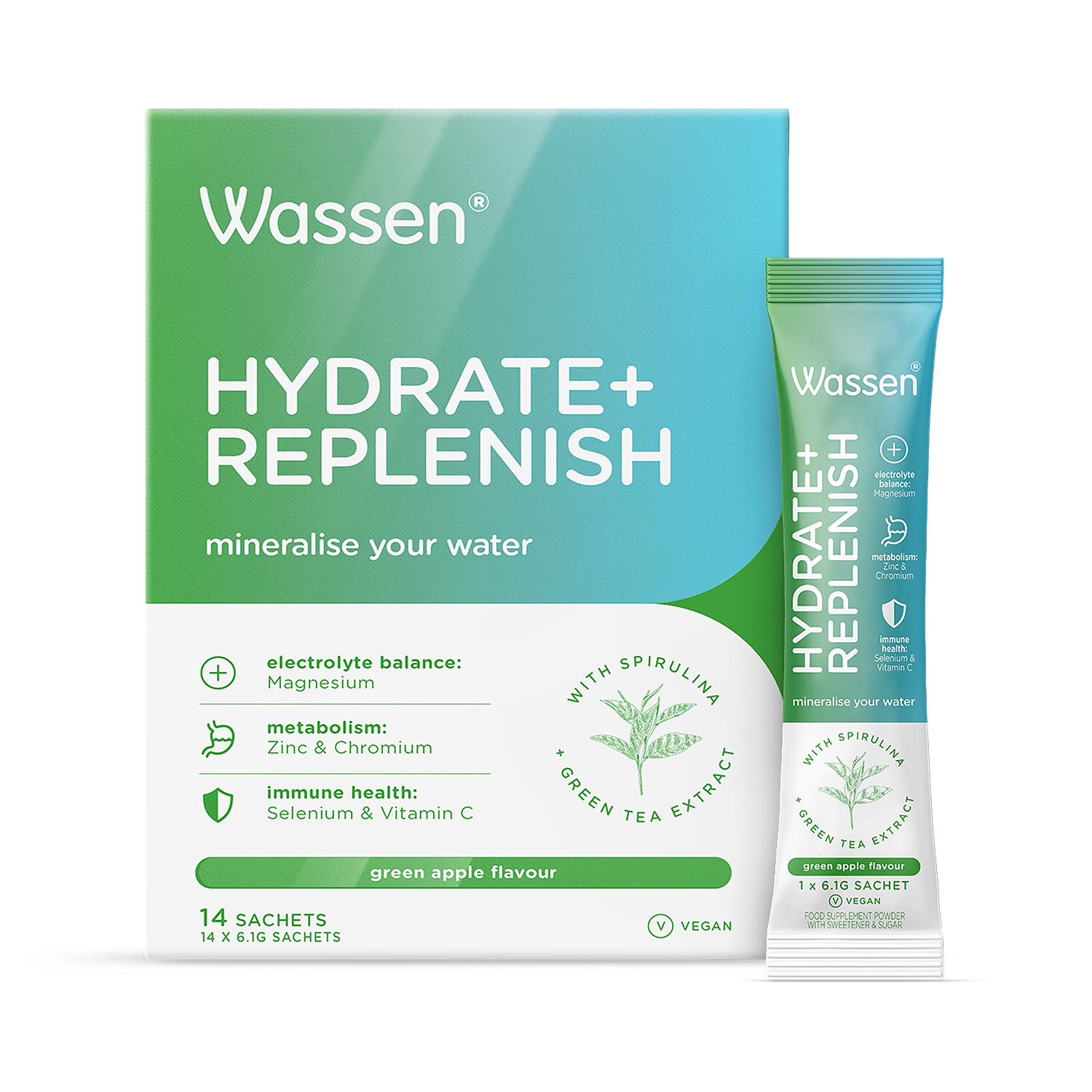 Hydrate & Replenish Electrolytes - 14no. Sachets