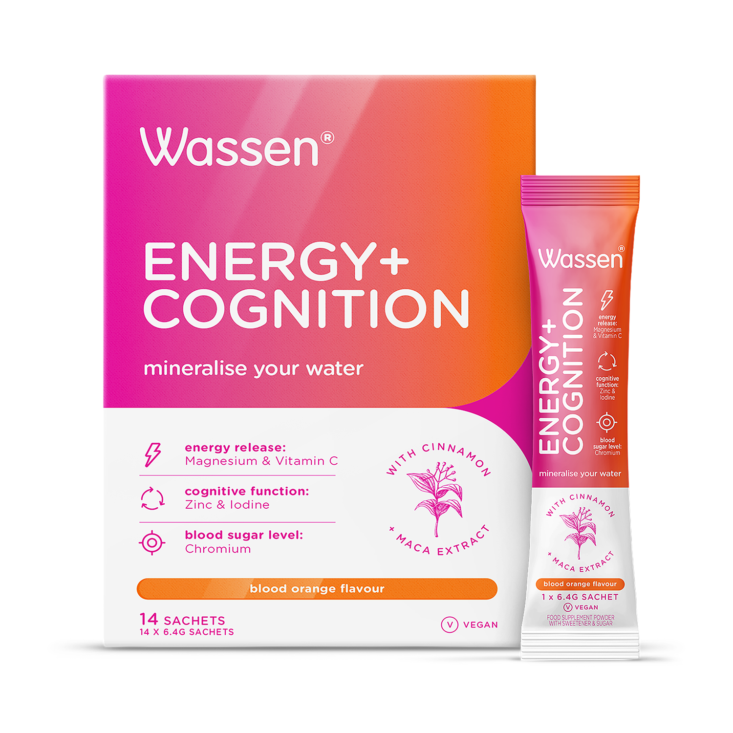 Energy & Cognition Electrolytes - 14no. Sachets