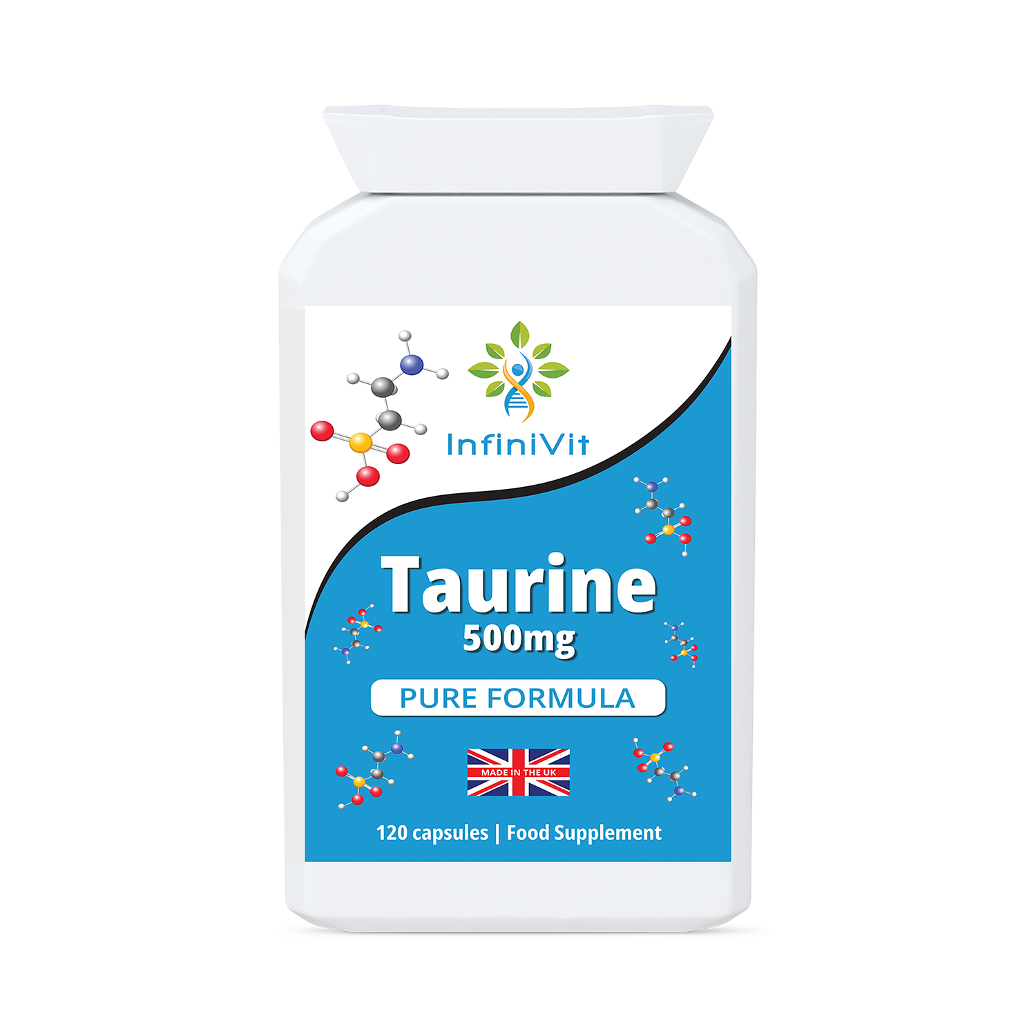 InfiniVit Taurine 120 Capsules