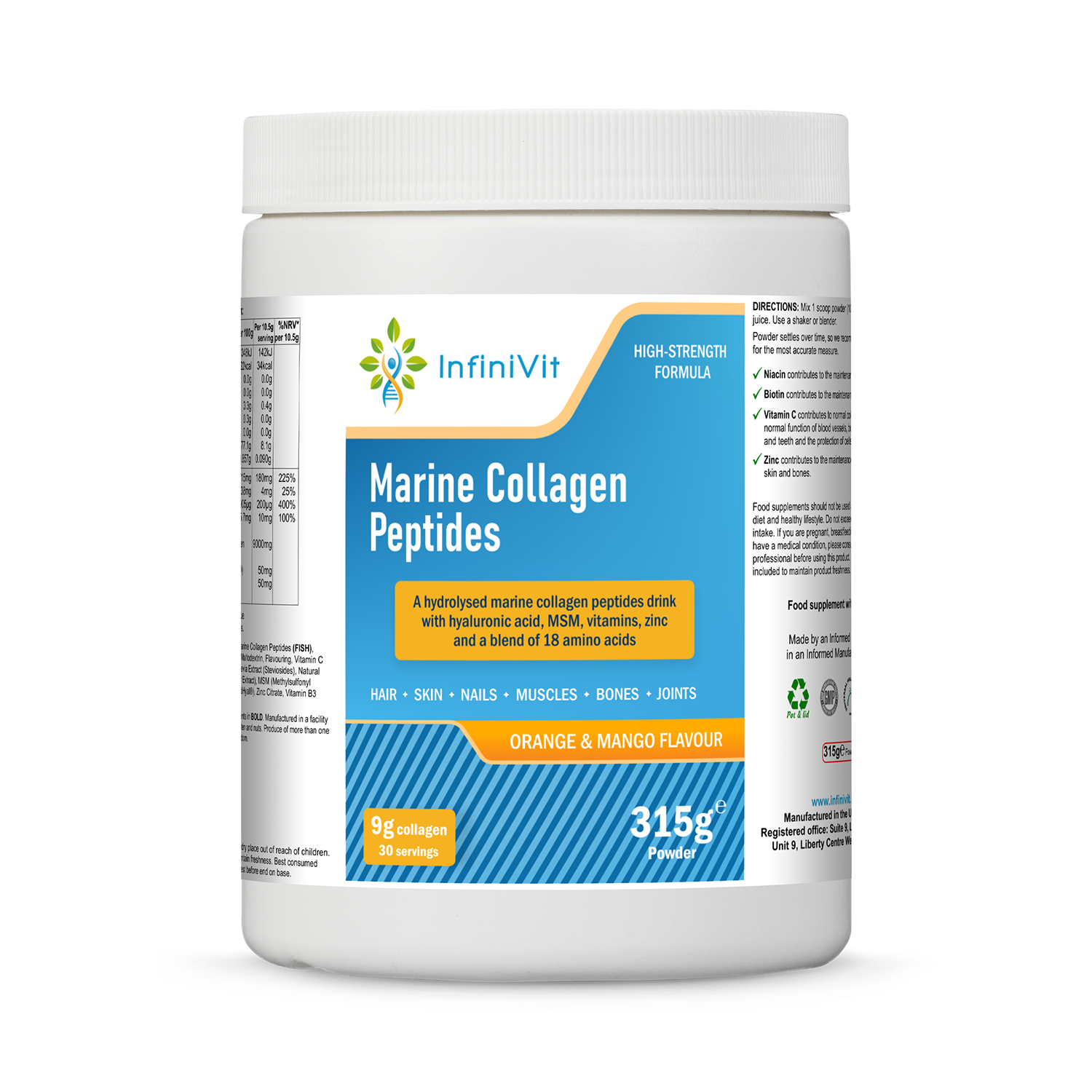 InfiniVit Marine Collagen Peptides