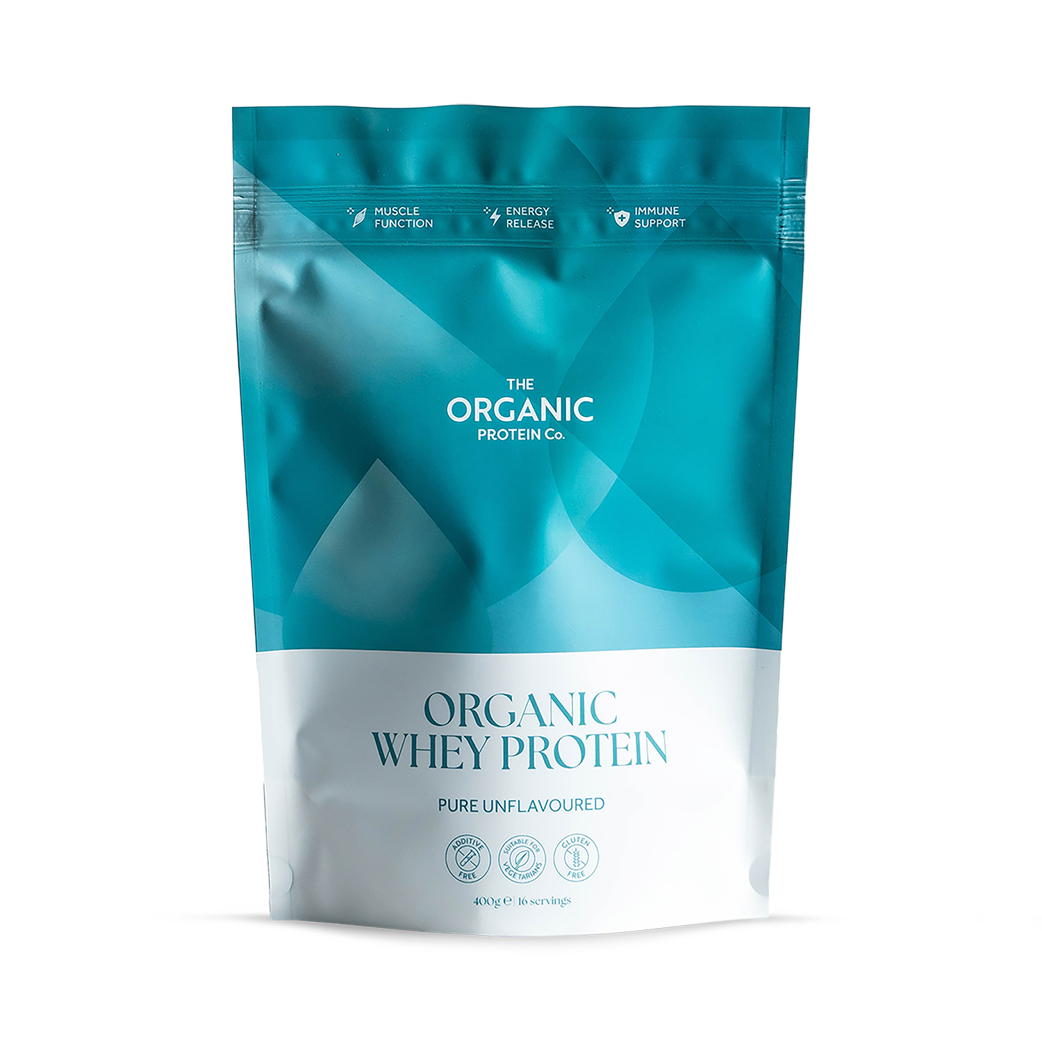 The Organic Protein Co. Organic Whey Protein Pure Unflavoured 400 g