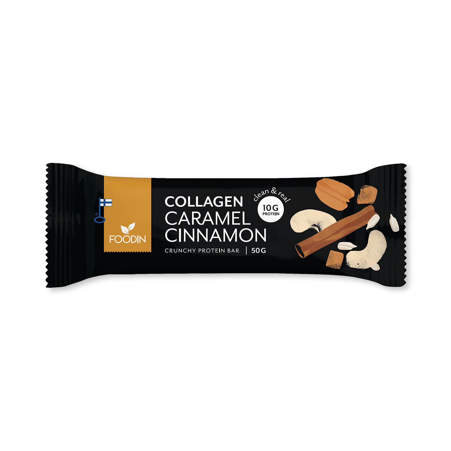 Collagen Protein Bar Caramel Cinnamon