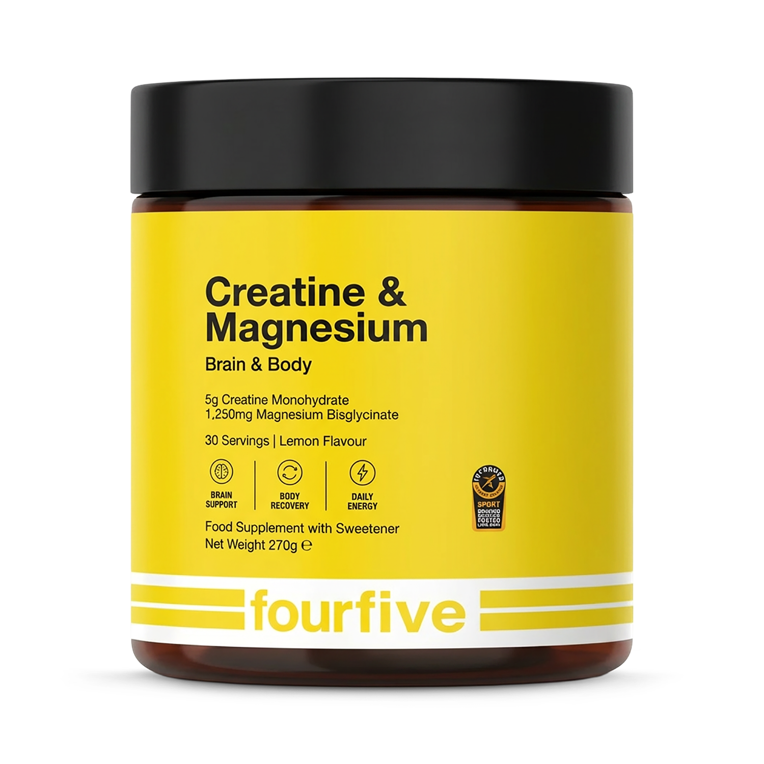 Fourfive Creatine and Magnesium Brand & Body Blend