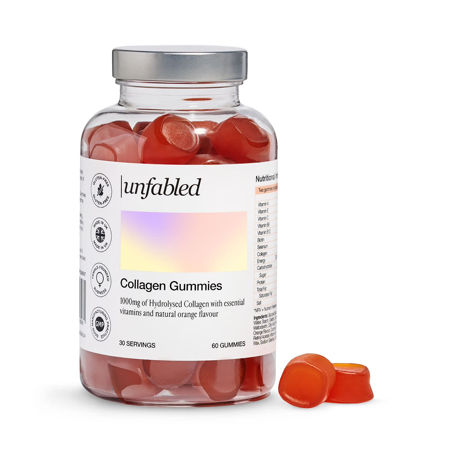 Unfabled Collagen Gummies 60s