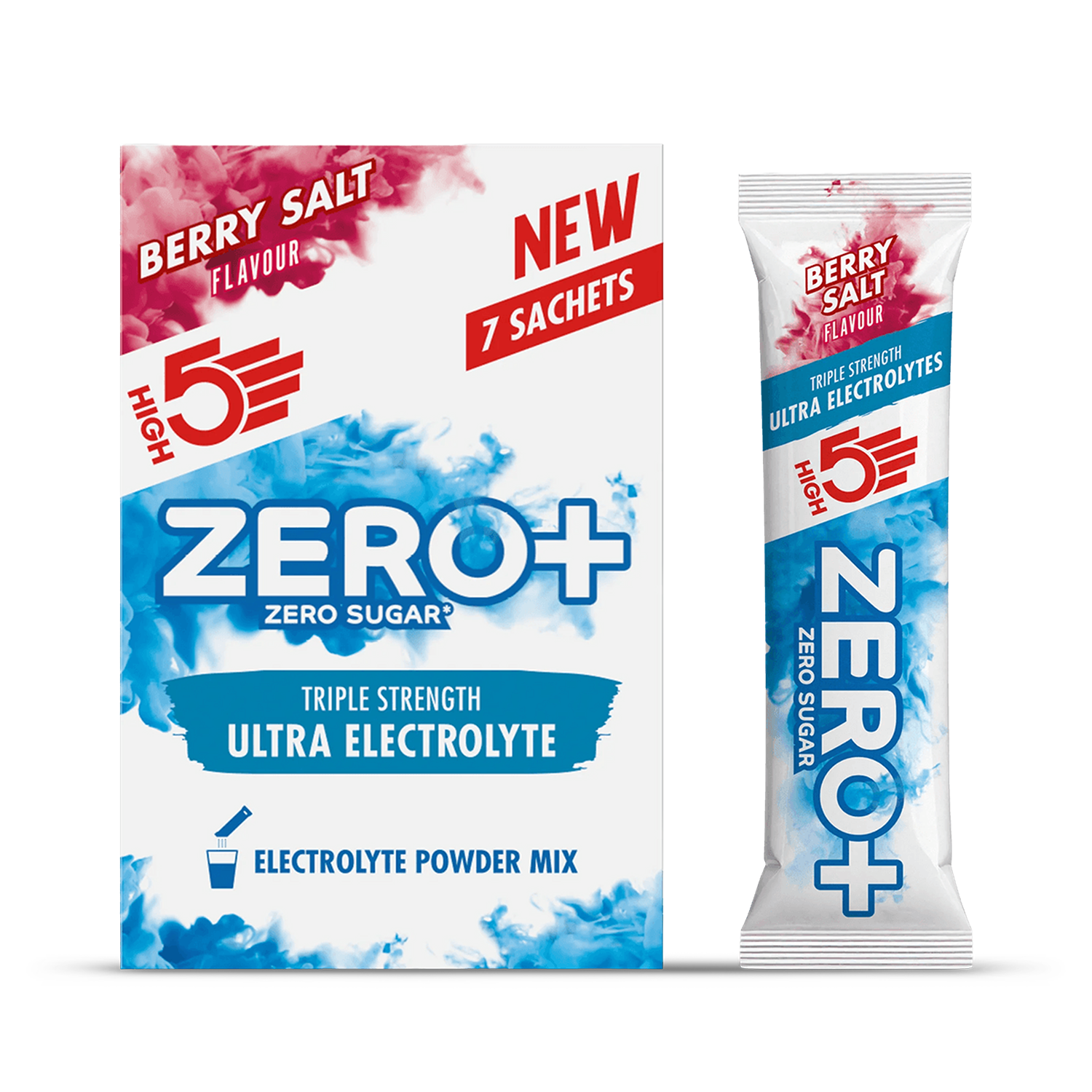 High5 Zero+ Electrolytes and Ultra Hydration 550 mg 7 Sachets