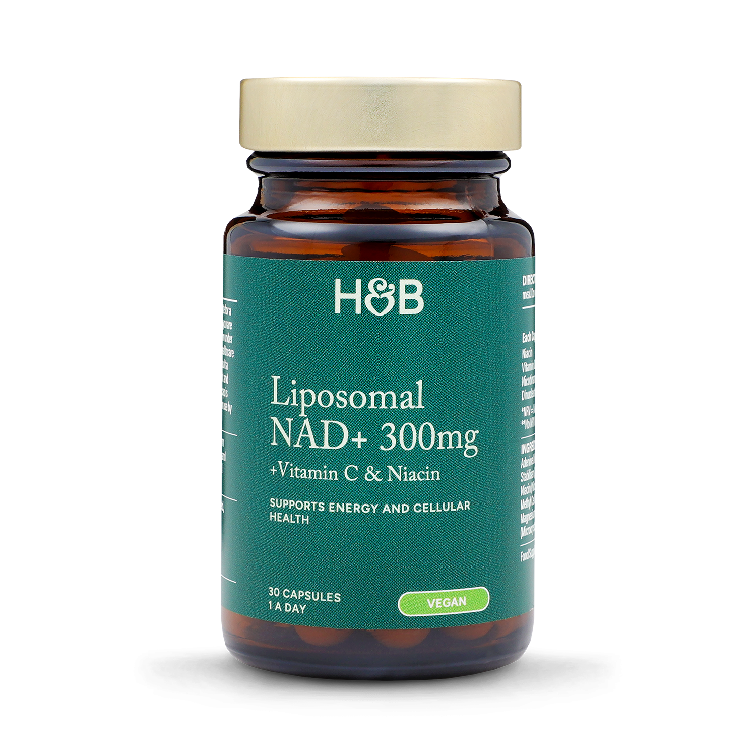 Holland & Barrett Liposomal NAD+ 300mg 30 Capsules