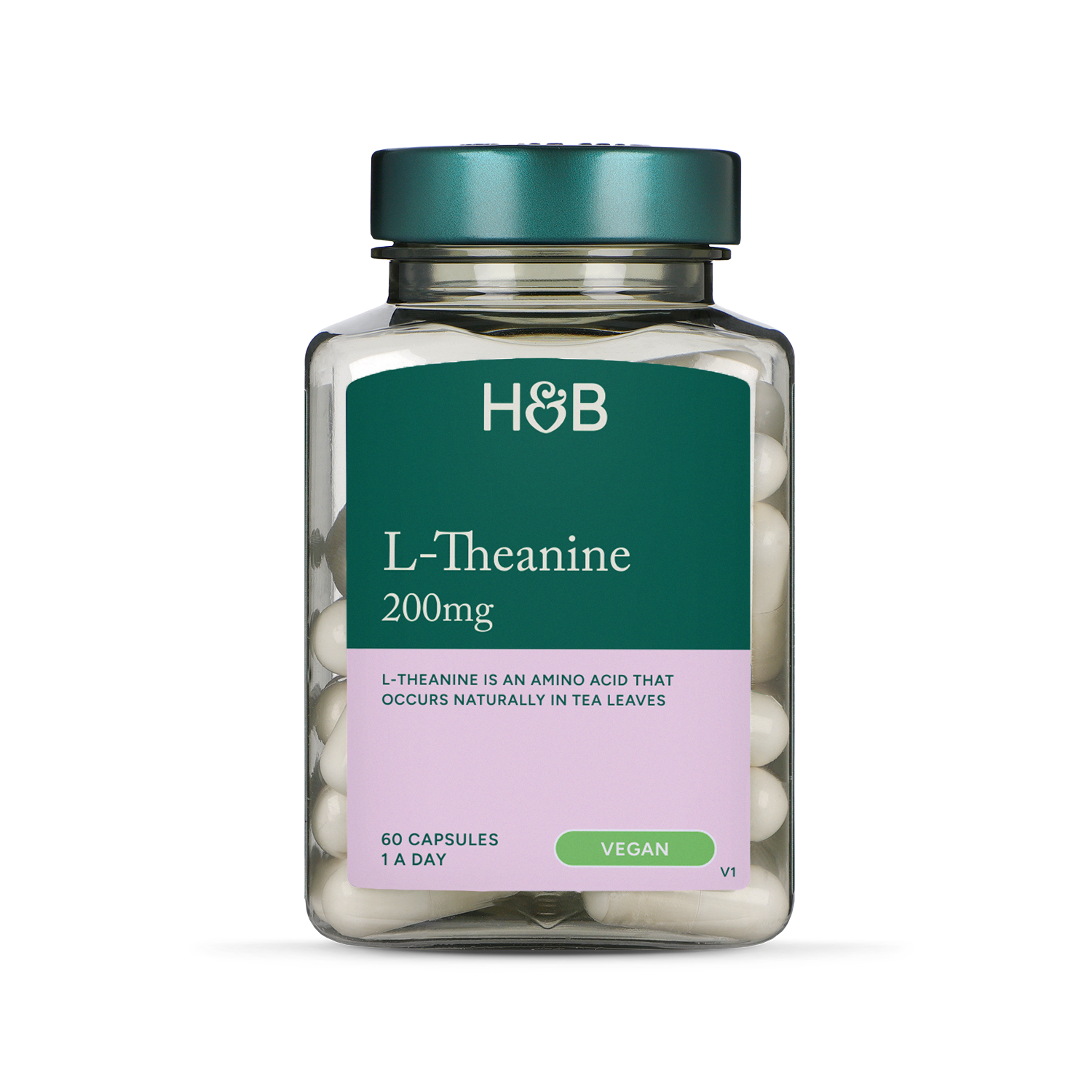 Holland & Barrett L-Theanine 200mg 60 Capsules
