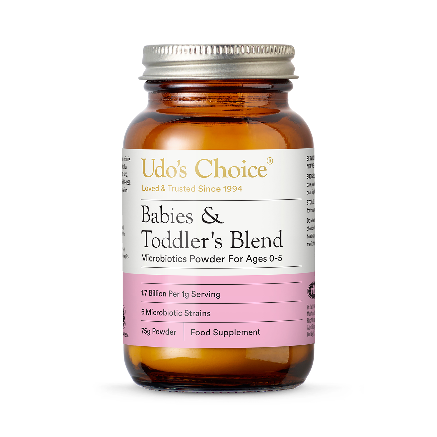 Udo's Choice Probiotics - Babies & Toddlers Blend