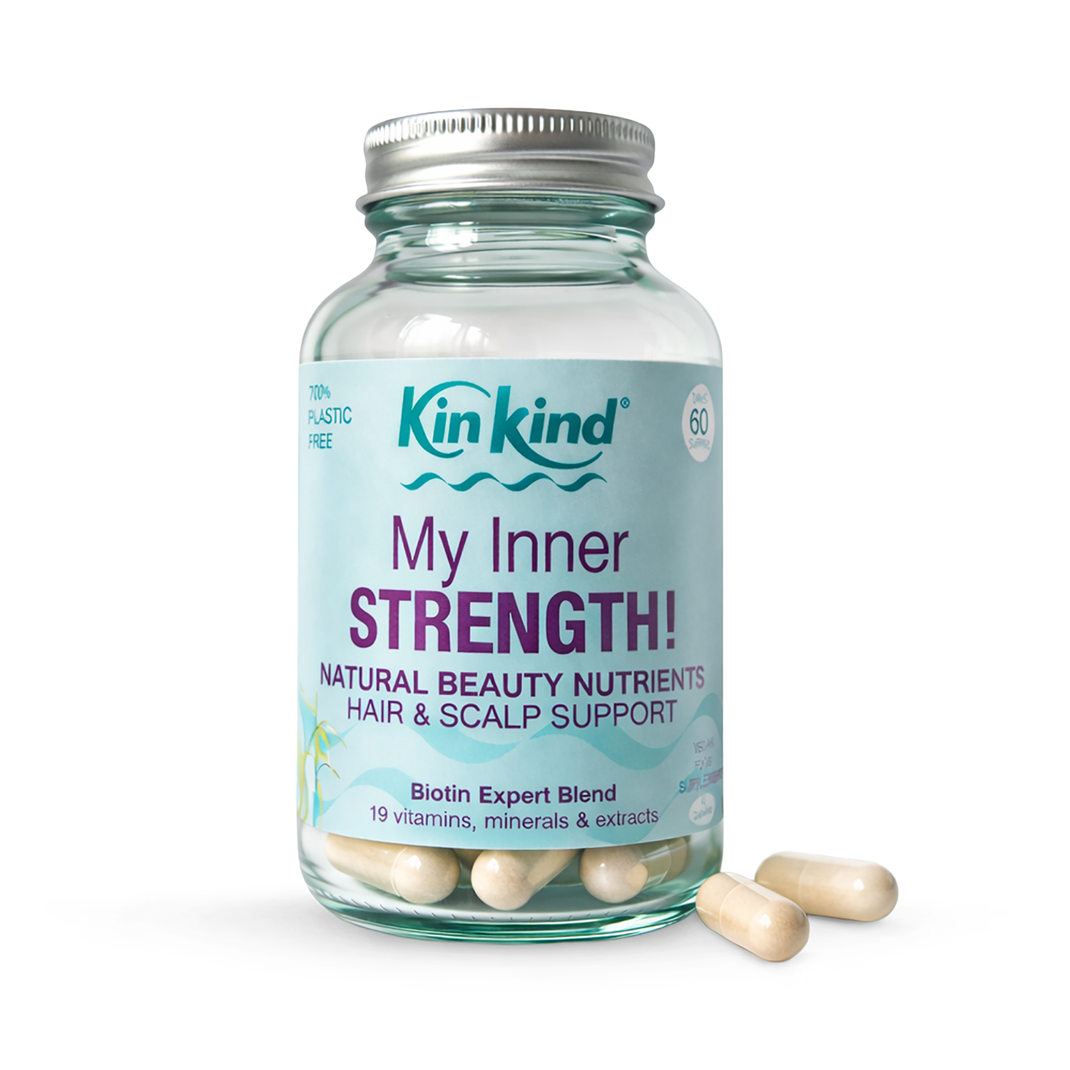 My Inner STRENGTH! Natural Beauty Nutrients. Hair & Scalp Support 