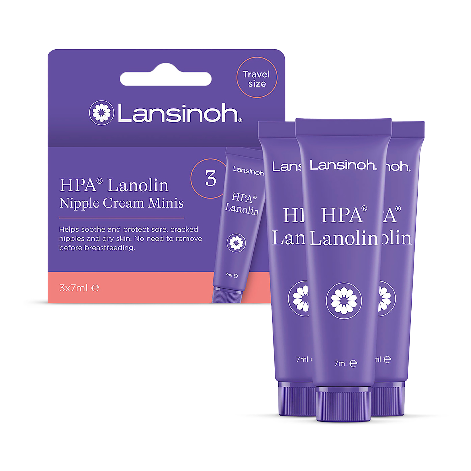 Lansinoh Lanolin Minis 3 X 7ml | H&B