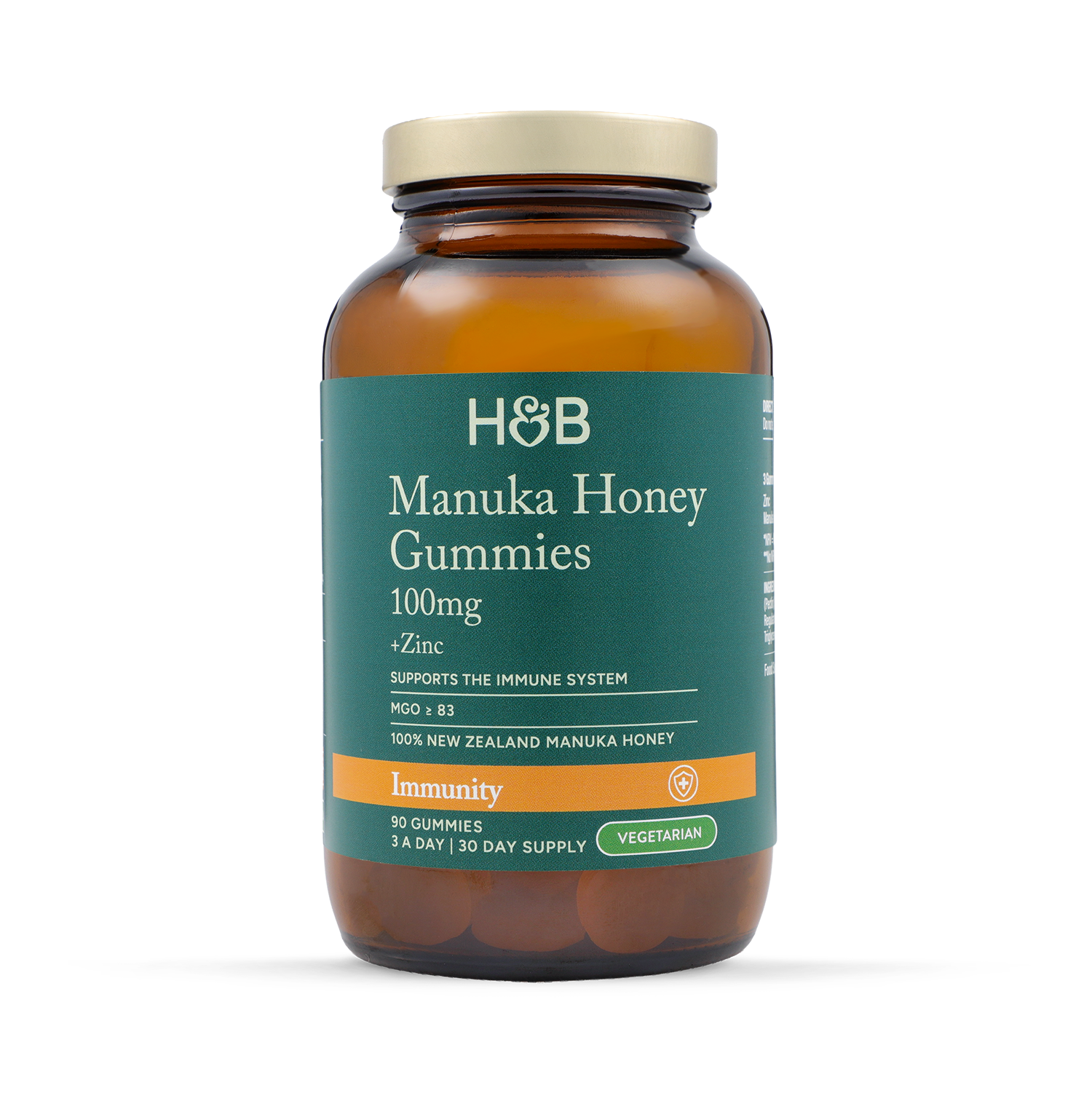 Holland & Barrett Manuka 100mg 90 Gummies