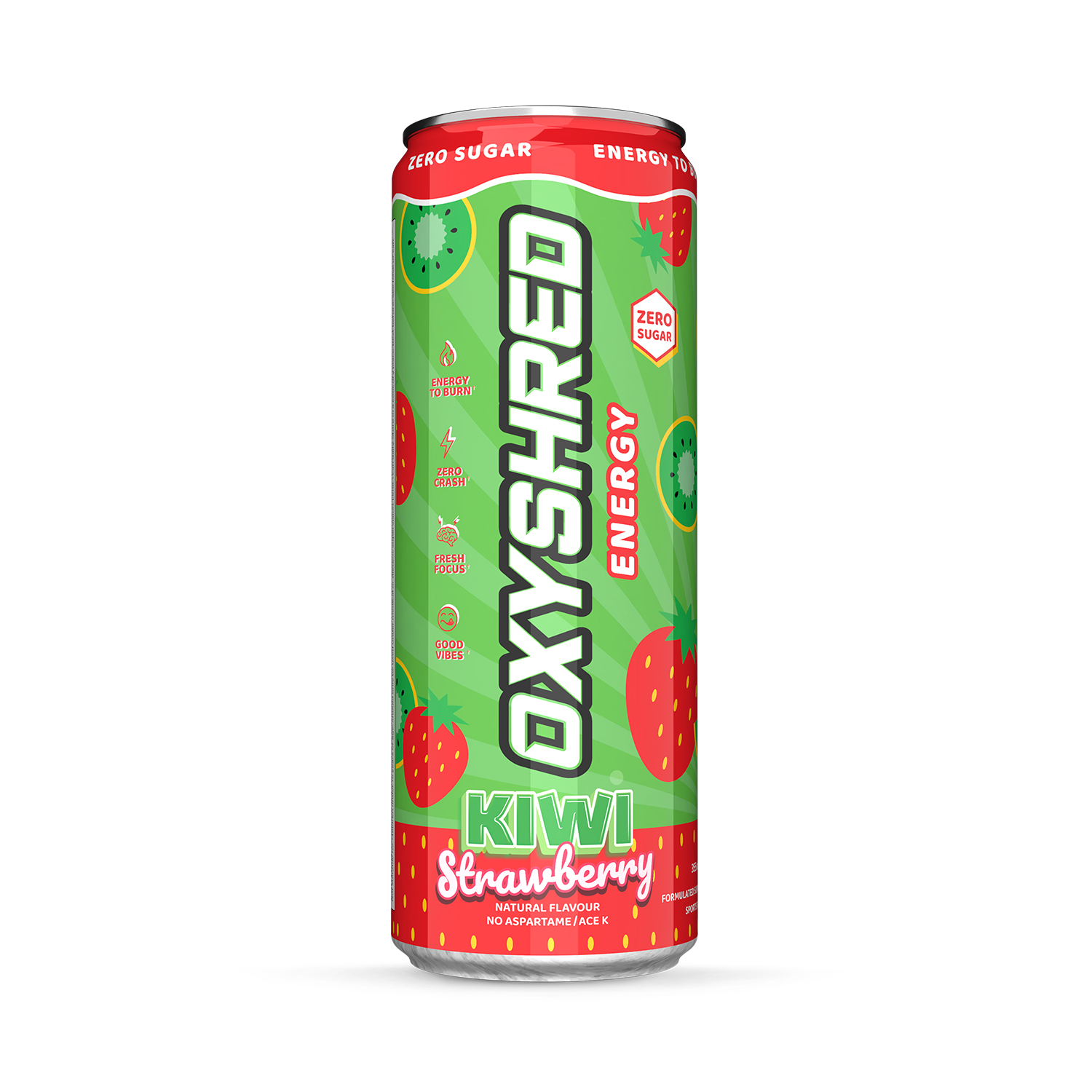 OxyShred Energy RTD Kiwi Strawberry
