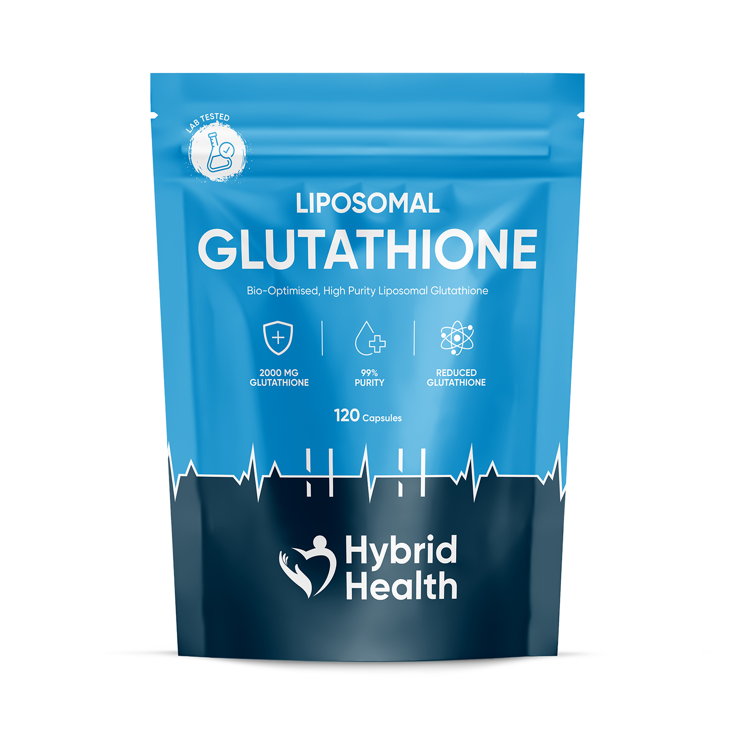 Hybrid Health Liposomal Glutathione 120 Capsules